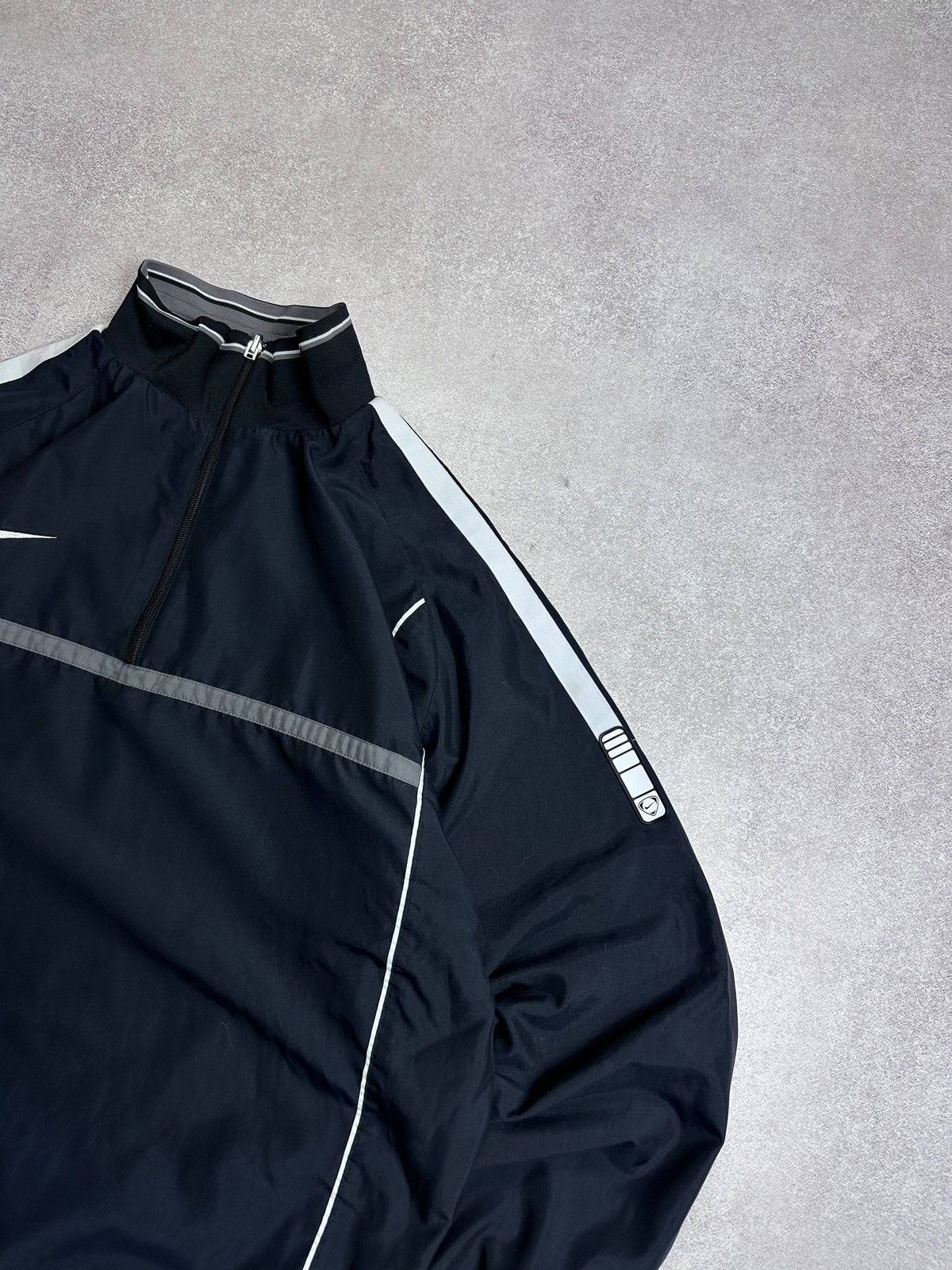 Nike Vintage Nike Swoosh Reversible Fleece Jacket L Size US L / EU 52-54 / 3 - 4 Thumbnail