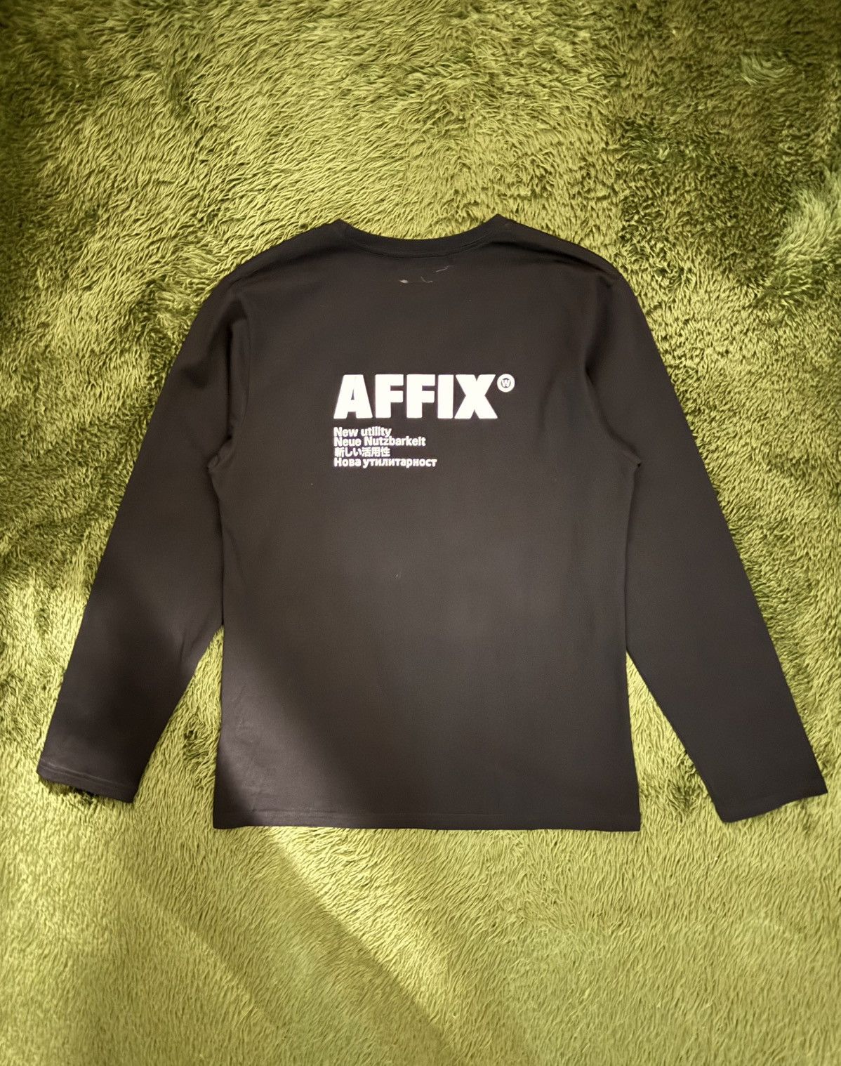 AFFXWRKS [S] AFFXWRKS Original Logo Print Longsleeve Black Size US S / EU 44-46 / 1 - 6 Thumbnail