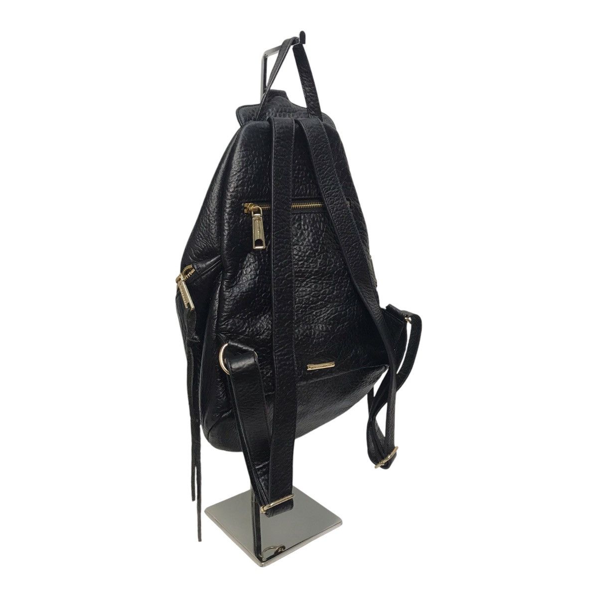 Hysteric Glamour × Japanese Brand Rebecca minkoff Leather Black Bagpack Size ONE SIZE - 4 Thumbnail