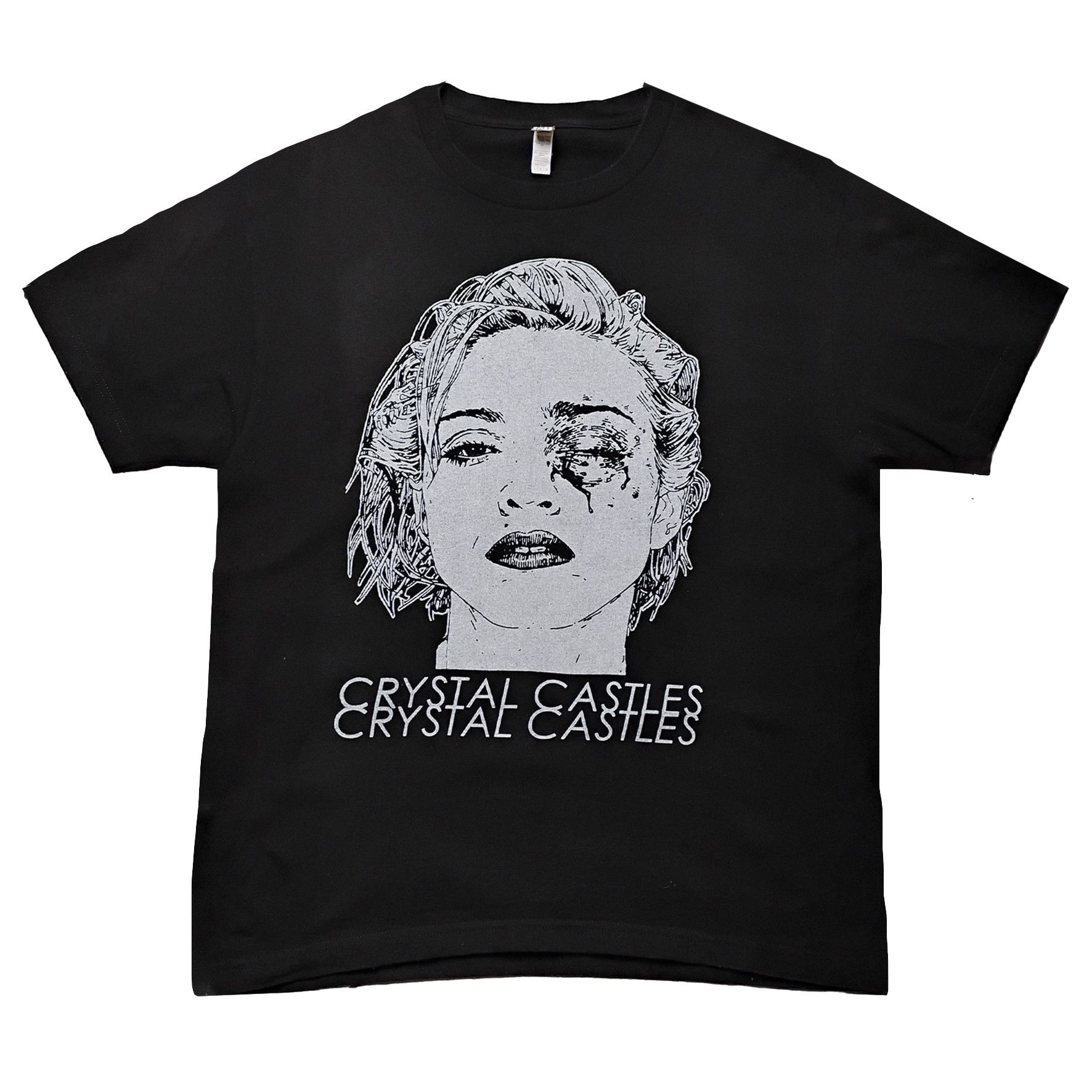 Band Tees Crystal Castles Madonna Tee | Grailed