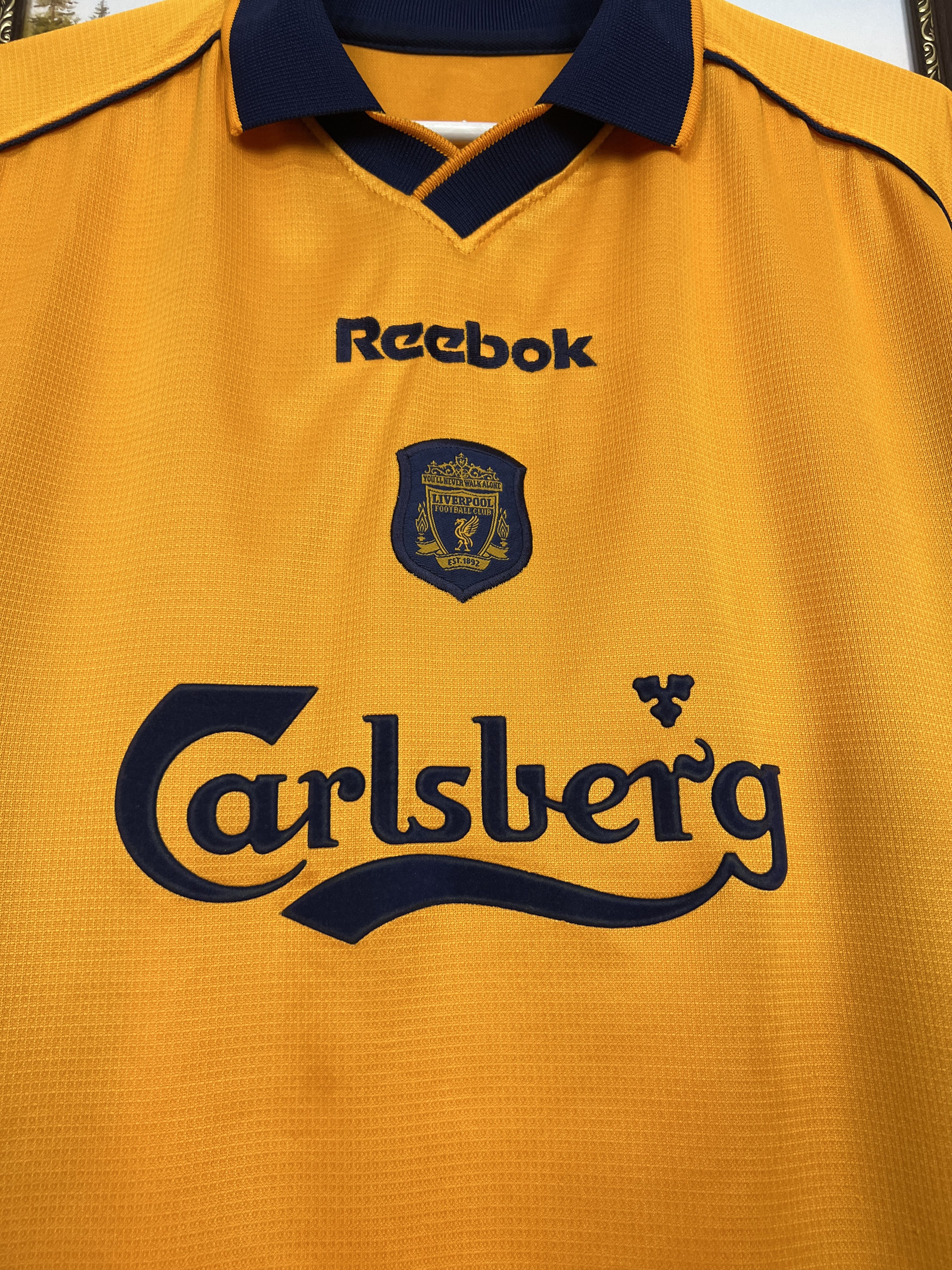 Reebok Liverpool Away football shirt 2000 Soccer Reebok Jersey Size US L / EU 52-54 / 3 - 3 Thumbnail