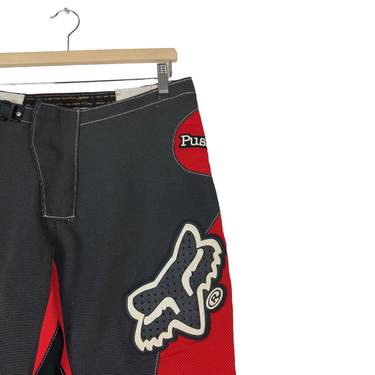 Japanese Brand 🔥Vintage Motor Cross Pants Racing Wear Fox Over Print Size US 34 / EU 50 - 6 Thumbnail