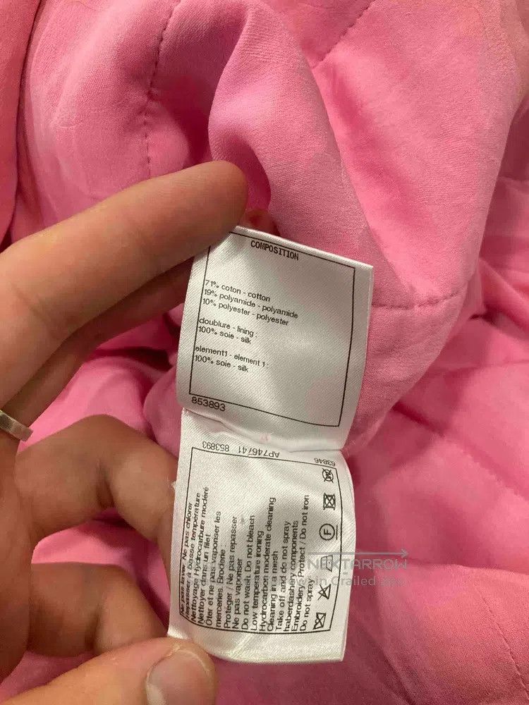 Chanel Chanel Pink bow double-breasted jacket Size XS / US 0-2 / IT 36-38 - 5 Thumbnail