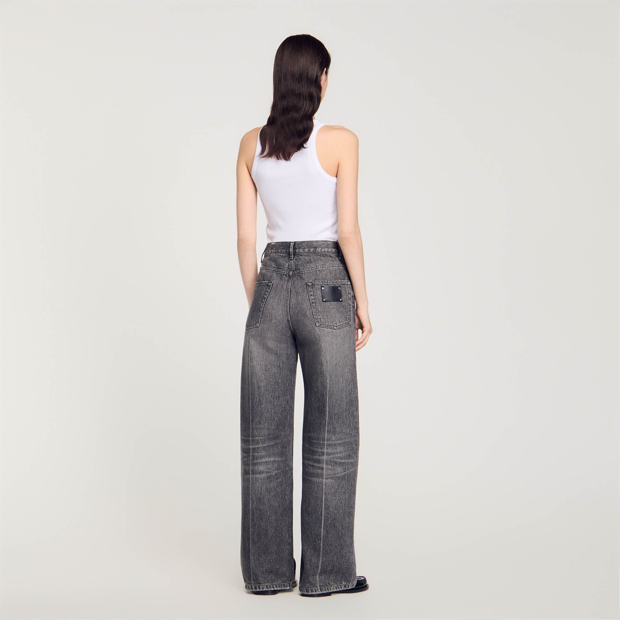 Grey jeans