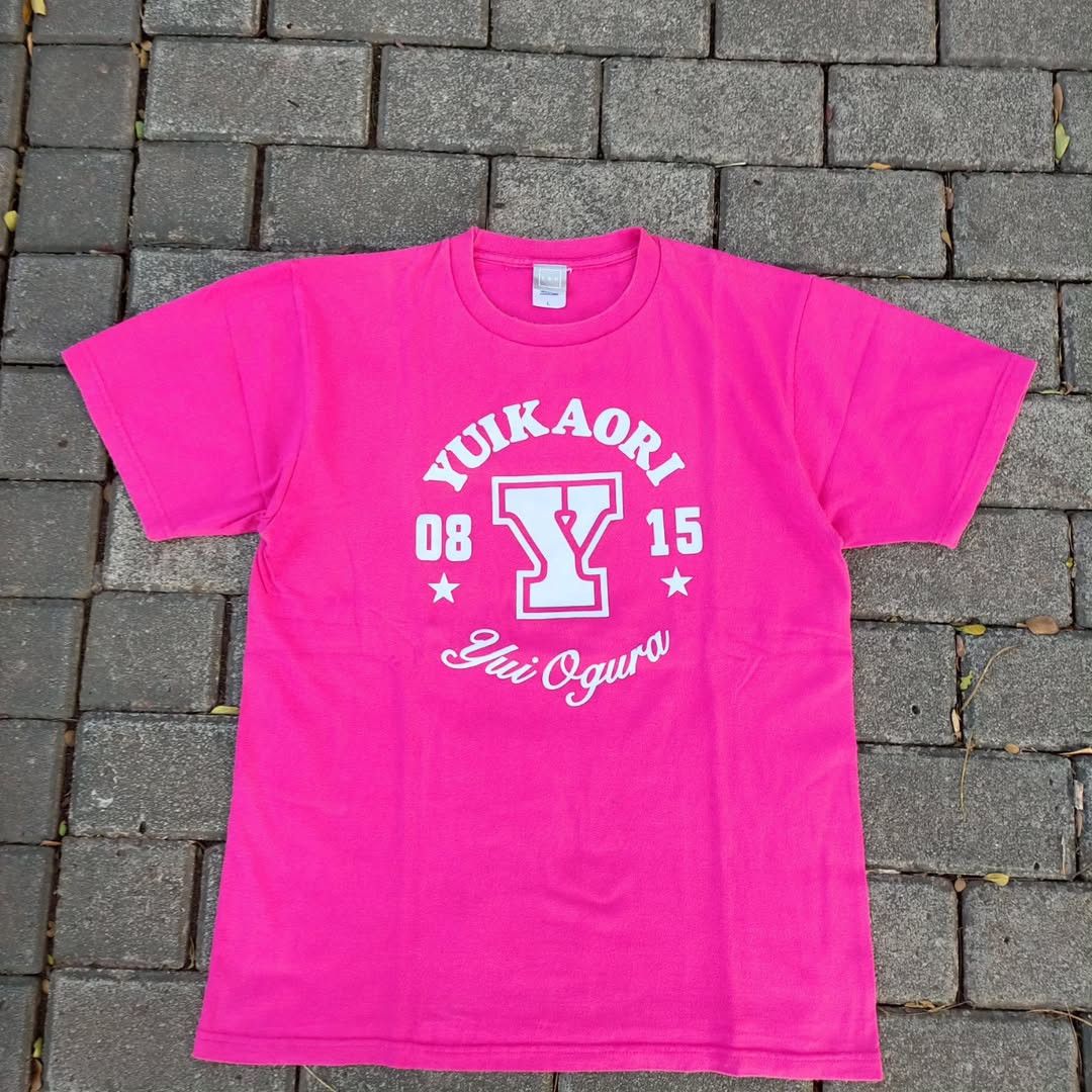 Band Tees Yui Kaori Yui Ogura Seiyuu Idol Tee Size US L / EU 52-54 / 3 - 1 Thumbnail