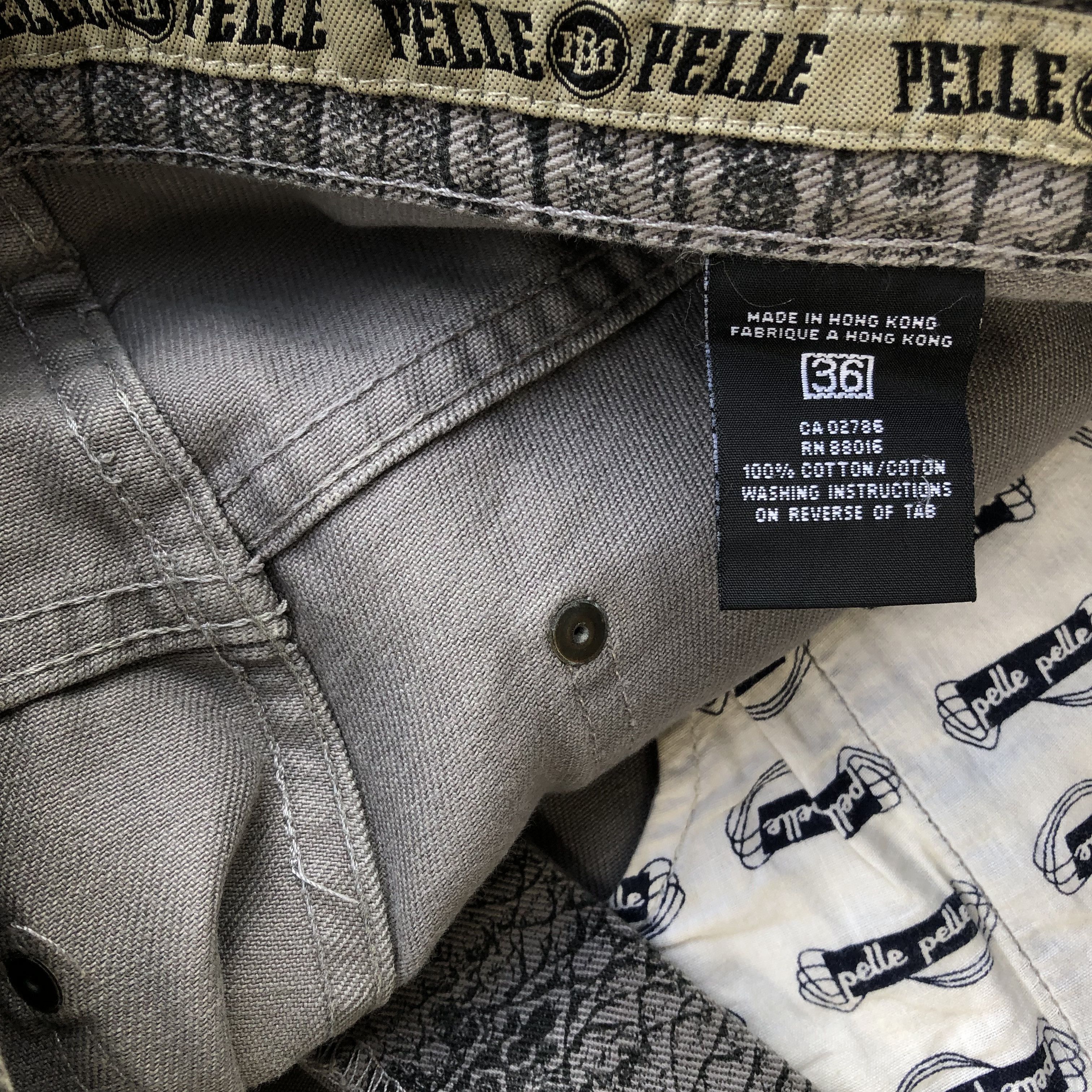 Pelle Pelle Y2k Pelle Pelle Croc Skin Baggy Pants Size US 36 / EU 52 - 4 Thumbnail