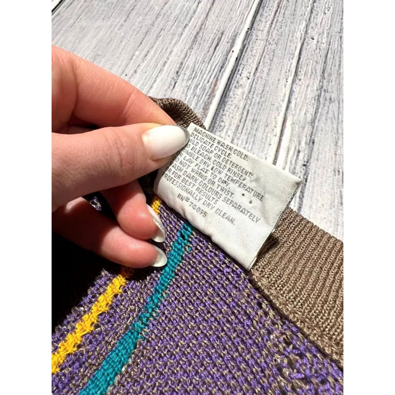 Coogi VINTAGE COOGI Knit Sweater Australia Purple Y2K 90s Men Size S Pullover Crew Neck Knit Cotton Winter Fall 90s Mens Purple COOGI Sweater Size US S / EU 44-46 / 1 - 4 Thumbnail