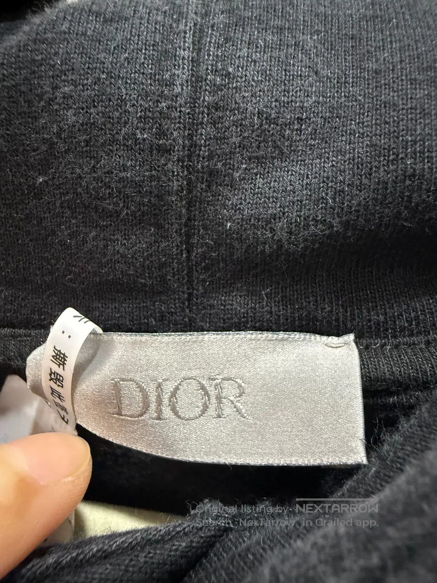 Dior Dior Black Hoodie M Size. Size US M / EU 48-50 / 2 - 2 Thumbnail