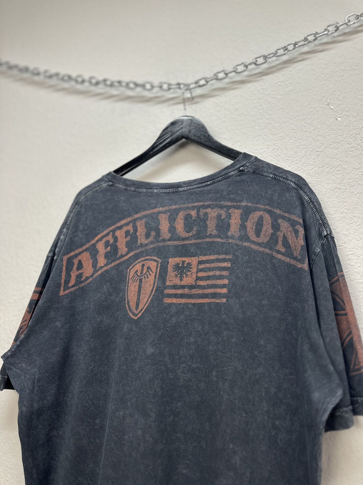 Affliction × Harley Davidson × Tapout Vintage Affliction Reversible Skull Hoodie Tapout Dead Y2K Size US XXL / EU 58 / 5 - 14 Thumbnail