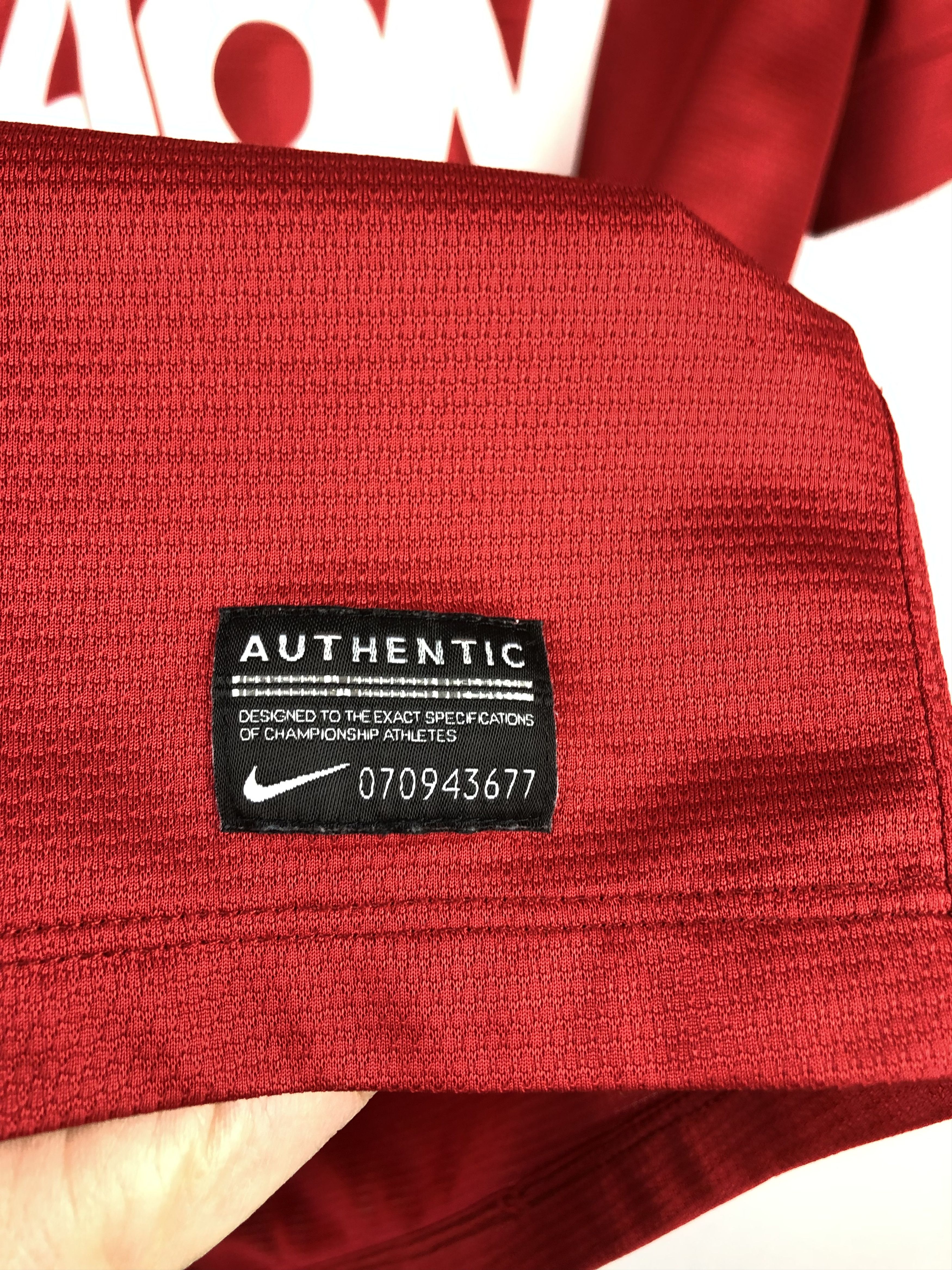Nike Manchester United football shirt 2013 Soccer Nike Jersey Size US M / EU 48-50 / 2 - 7 Thumbnail