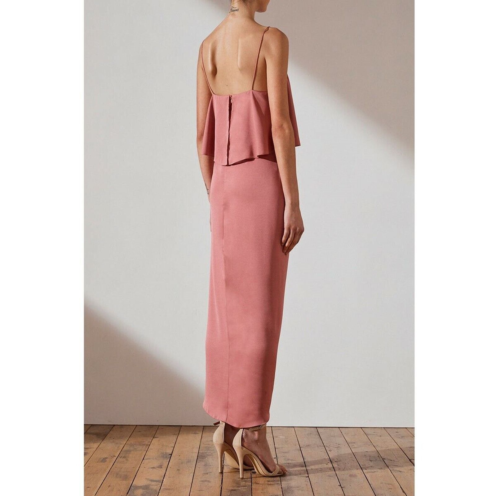 shona joy rose bridesmaid dress Stormy Bridesmaid Dress One Shoulder Sheath/Column Ruched Chiffon Brid main image 0