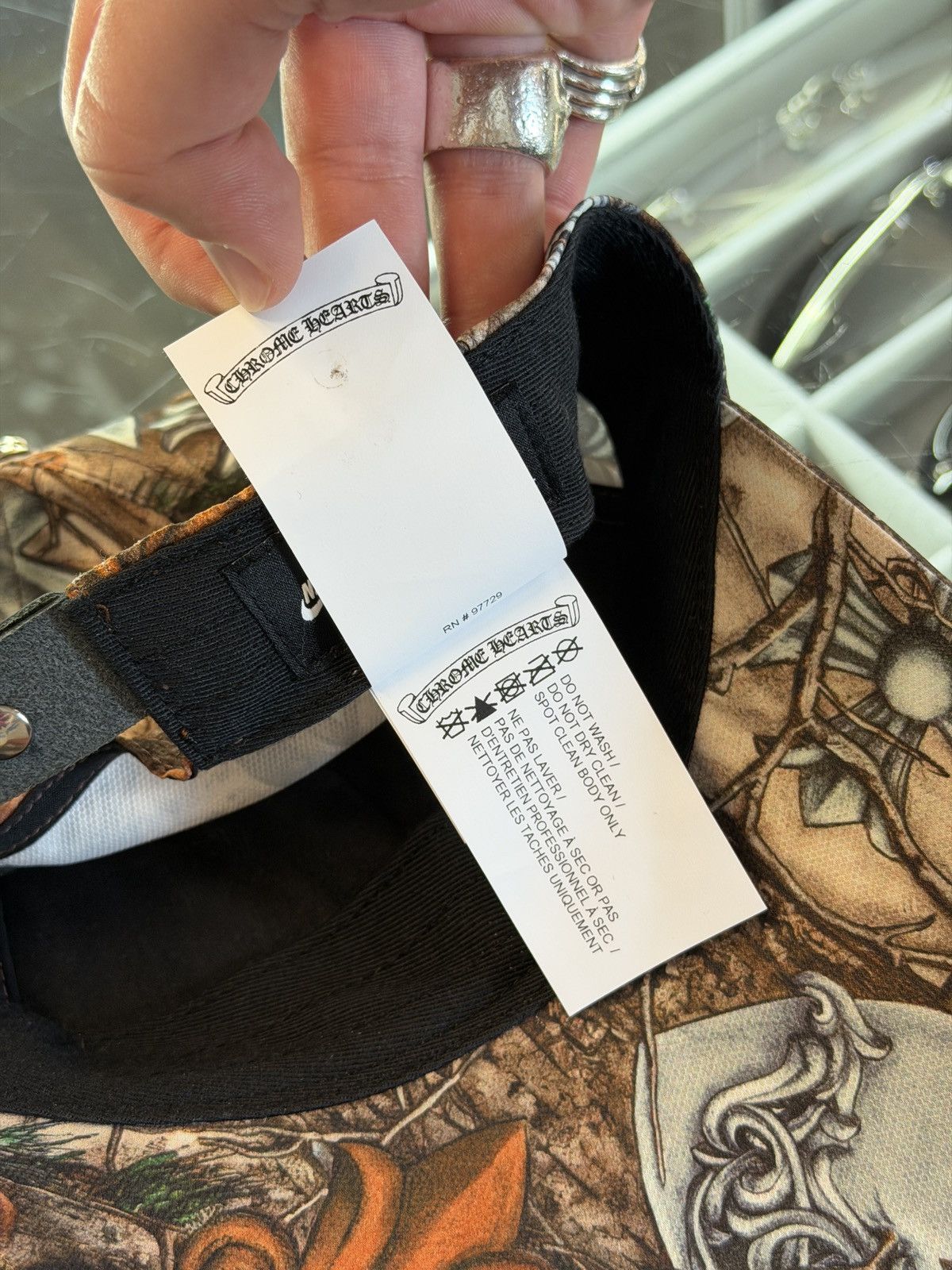 Chrome Hearts × NOCTA × Nike Chrome Hearts Nocta Nike Baseball Hat (M/L) Real Tree Camo Size ONE SIZE - 12 Thumbnail