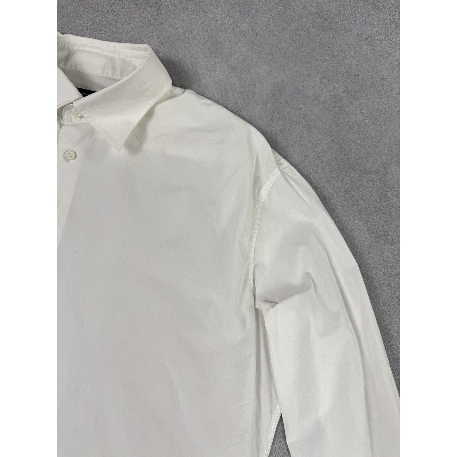DSQUARED2 Men’s Shirt White Classic Button-Up Cotton Sz 54