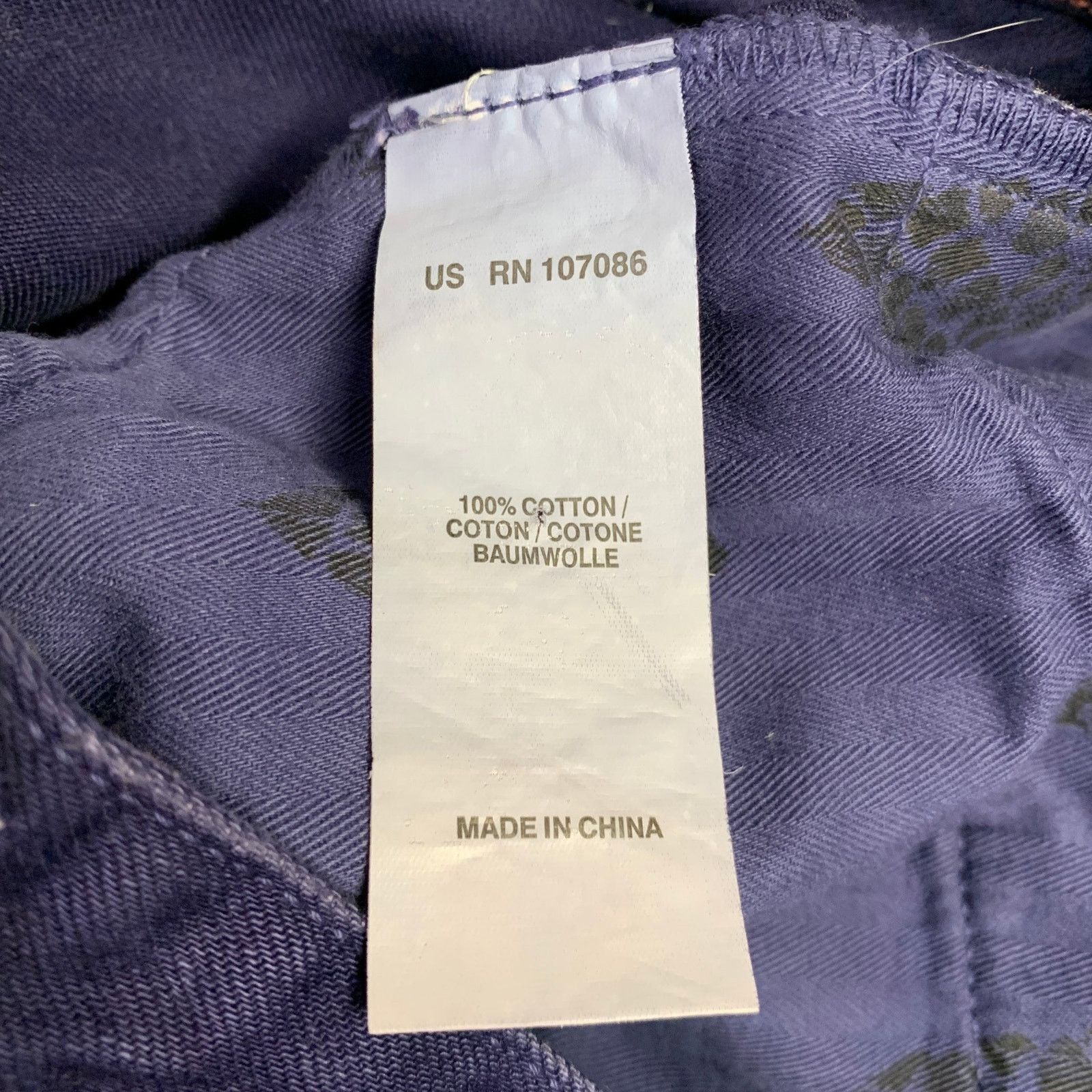 Other RED EAR VILLAGE INDUSTRIES by 32 Blue Cotton Denim Jeans Size US 32 / EU 48 - 7 Thumbnail