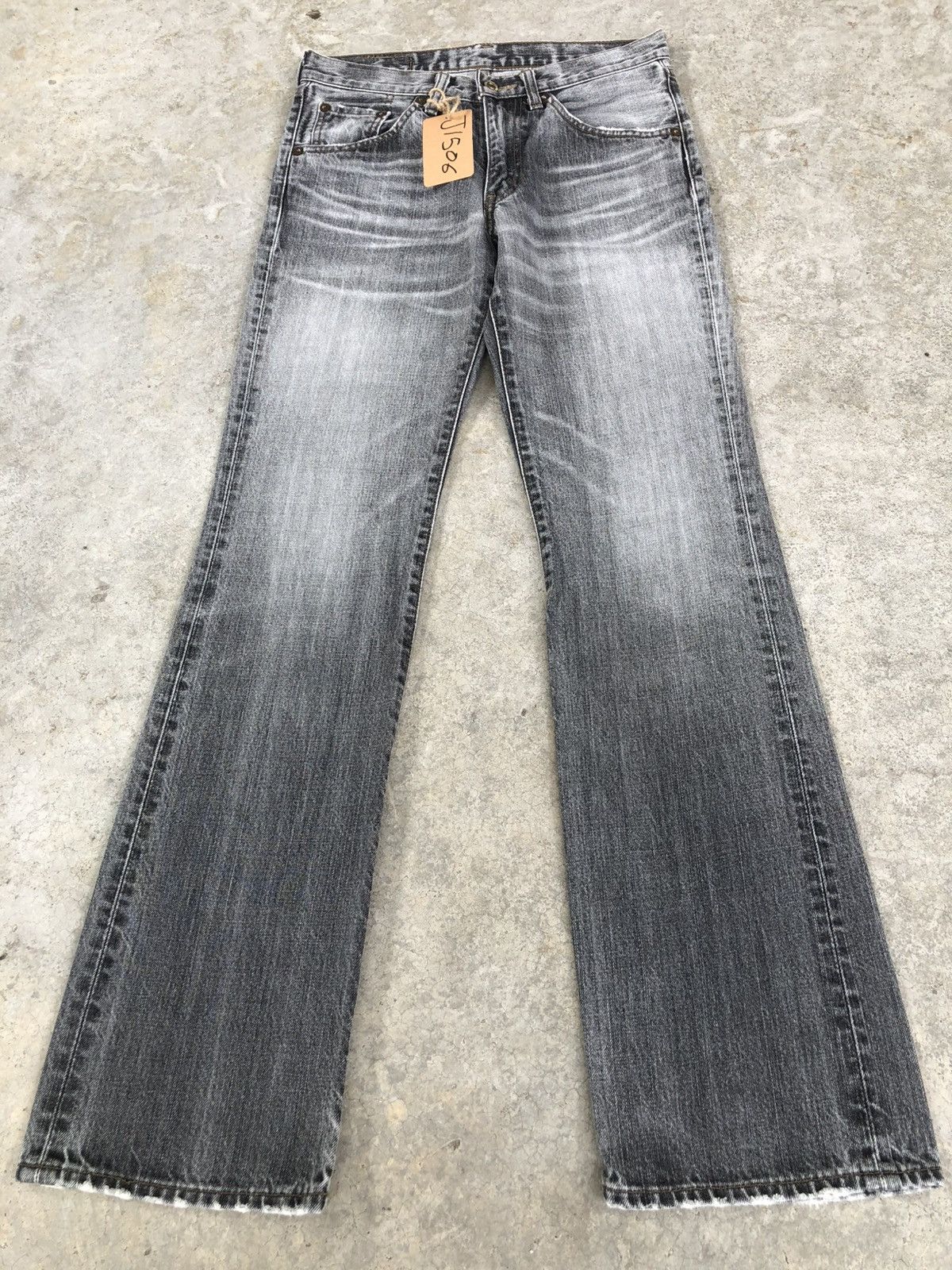 If Six Was Nine Levis 517 Flared Jeans Bootcut Distressed Jeans Size US 29 - 1 Thumbnail