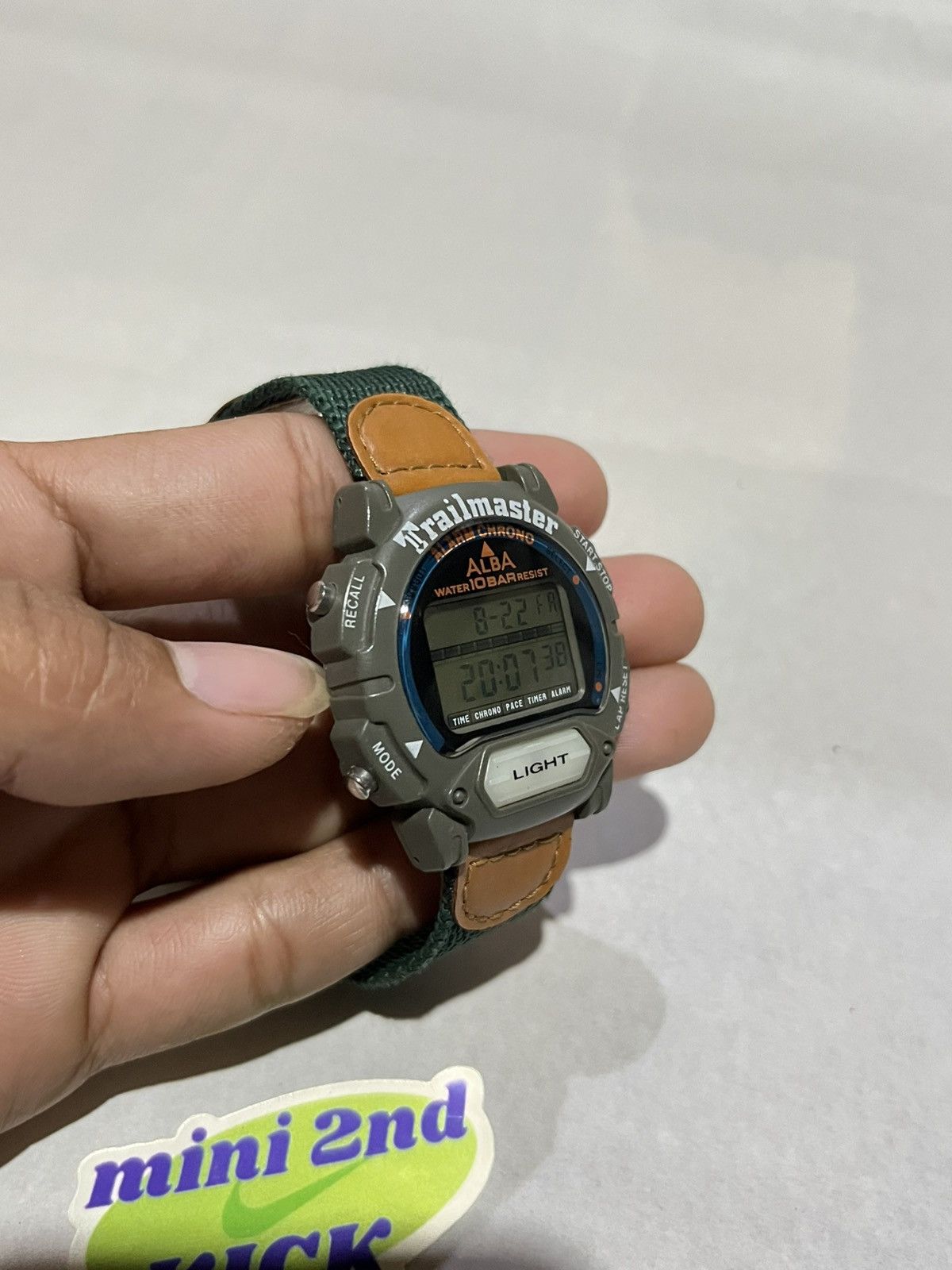 ALBA VINTAGE ALBA TRAILMASTER Digital Watch Size ONE SIZE - 3 Thumbnail