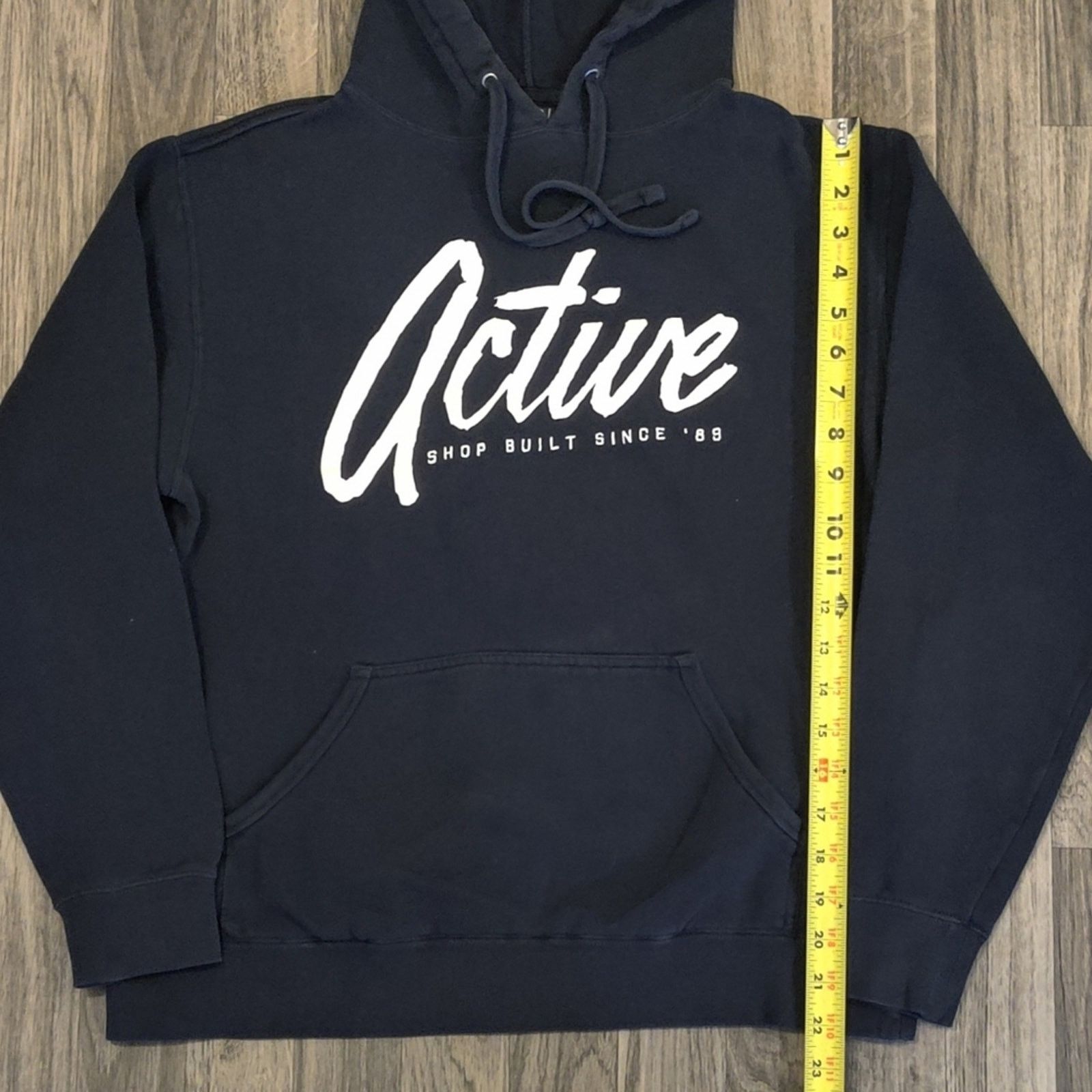 Active Ride Shop Active Sz. Medium Faded Blue Hoodie Pullover Sweater Size US M / EU 48-50 / 2 - 8 Thumbnail