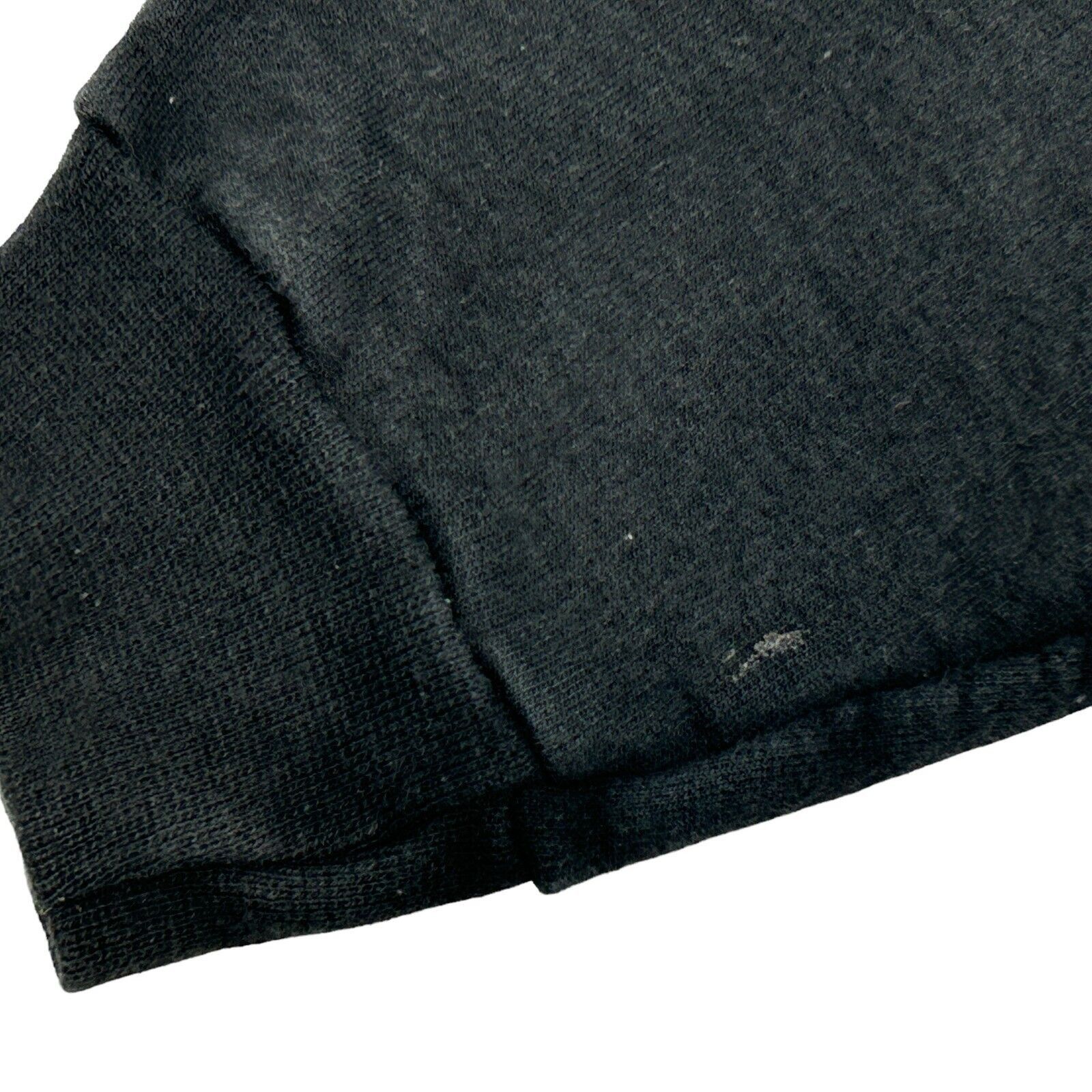 Hanes Ghetto University Sweatshirt Rap Hip Hop Crew Neck Black S Size US S / EU 44-46 / 1 - 4 Thumbnail