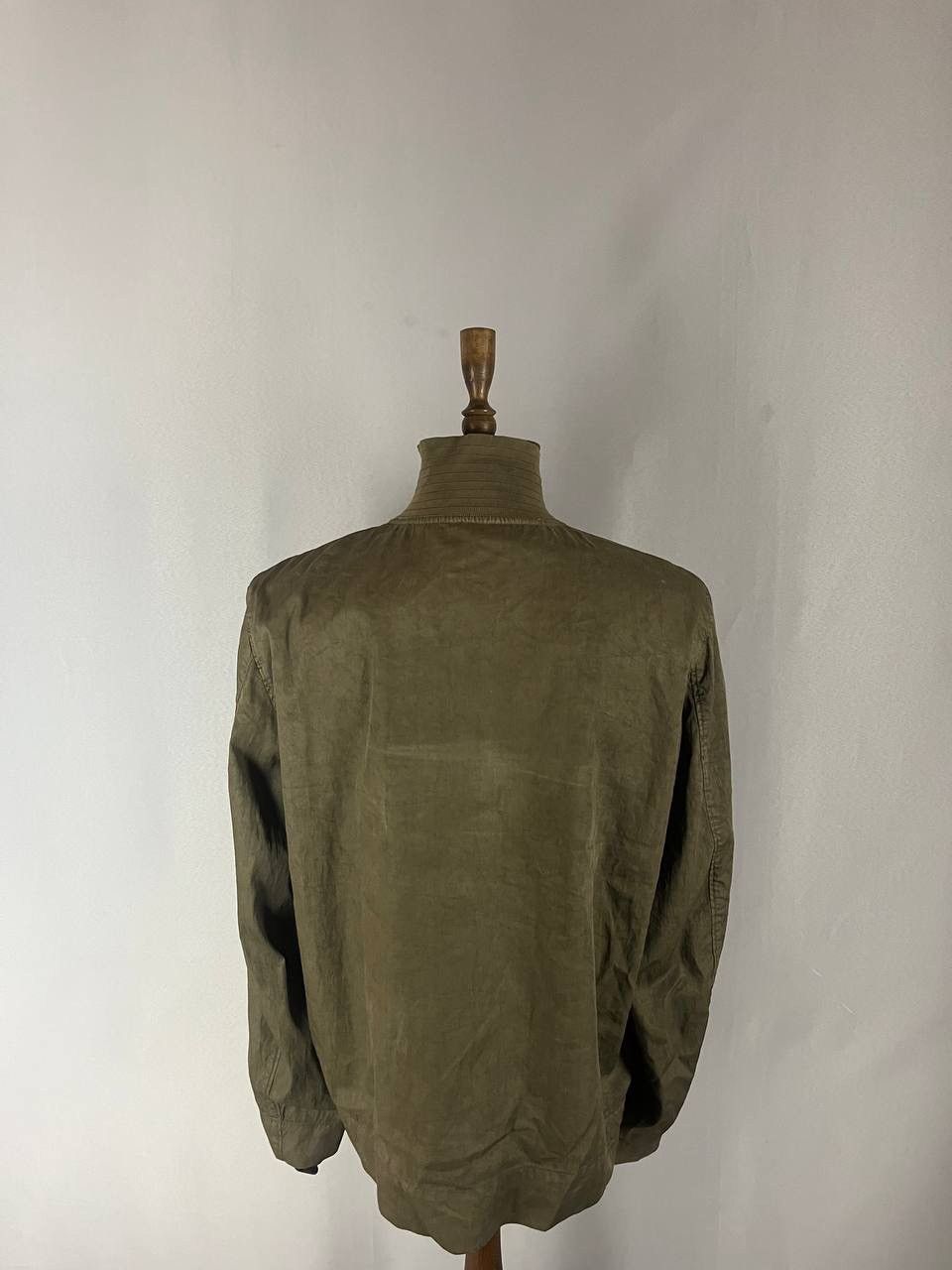 Stone Island Stone Island Vintage Garment Dyed Lino Jacket Khaki Size US XL / EU 56 / 4 - 9 Thumbnail