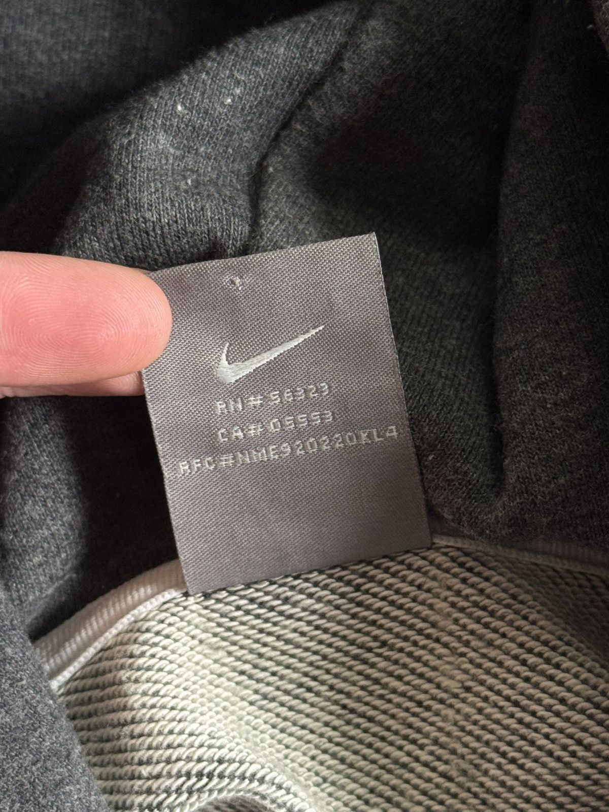 Nike Nike Air M/size vintage retro hoodie jumper pullover 90s Size US M / EU 48-50 / 2 - 7 Thumbnail