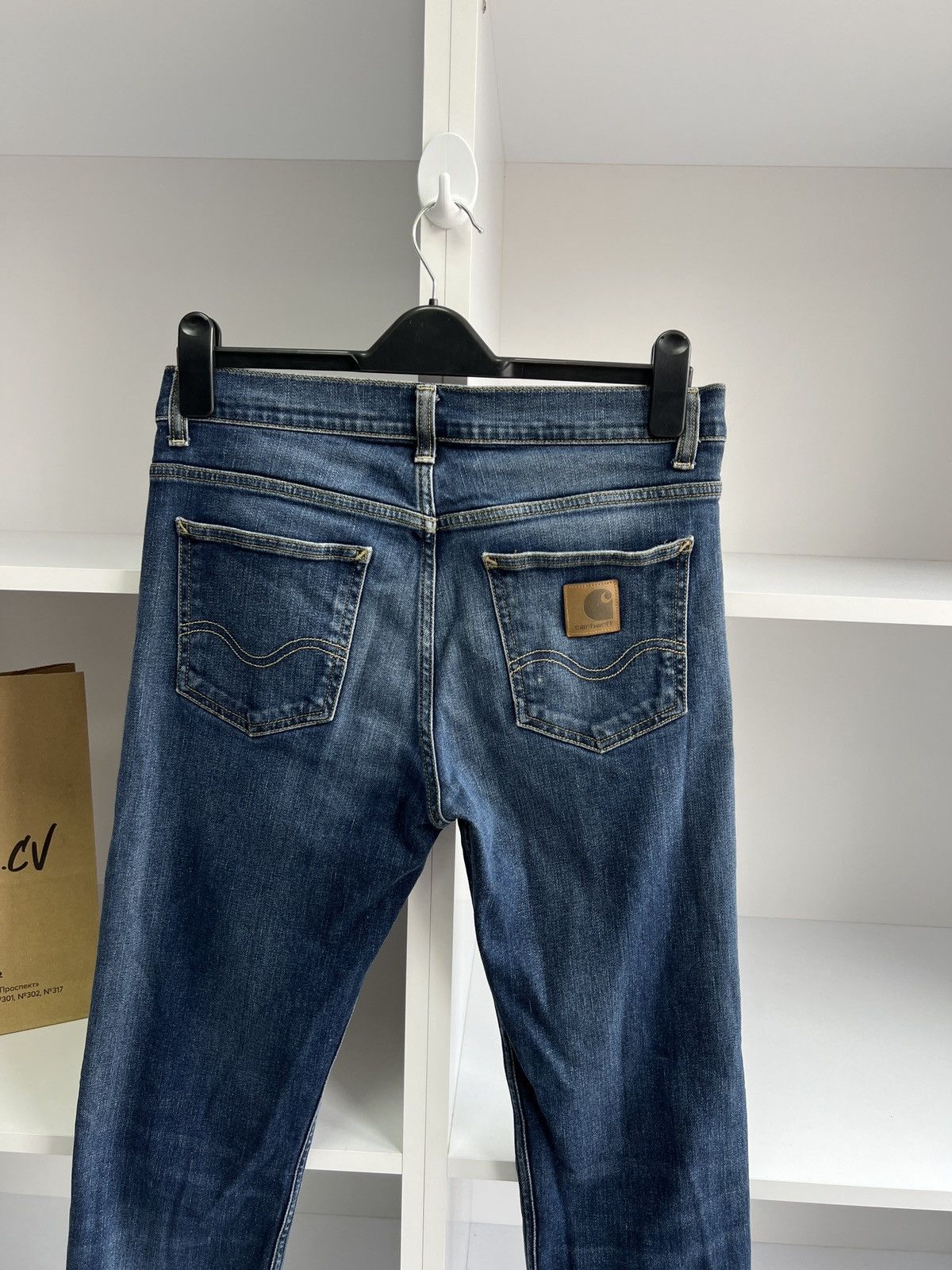 Carhartt × Vintage Vintage Carhartt Blue Denim Jeans Size US 30 / EU 46 - 10 Thumbnail