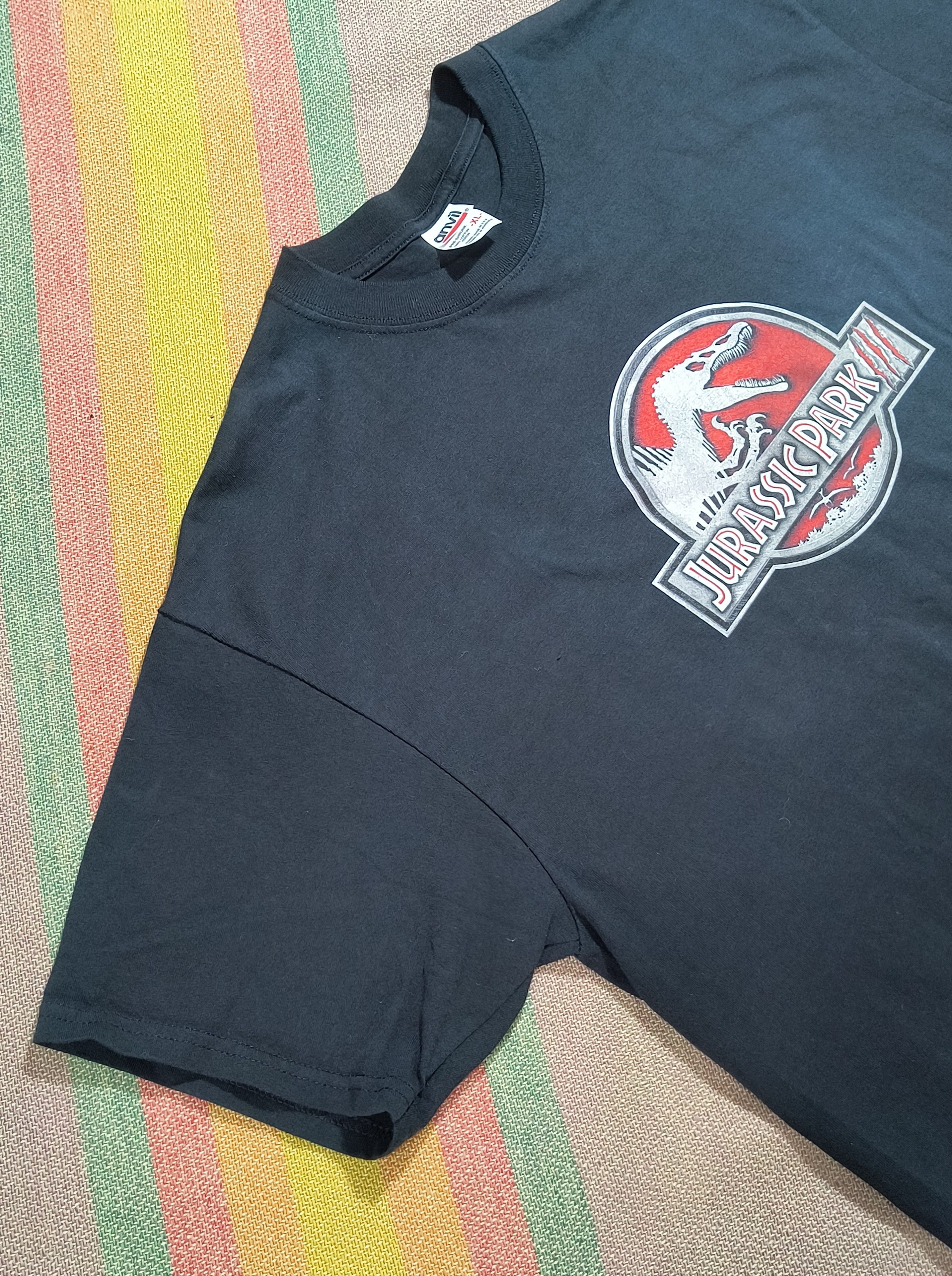 Anvil Vintage Y2K Jurassic Park 3 2001 tee Size US XL / EU 56 / 4 - 3 Thumbnail