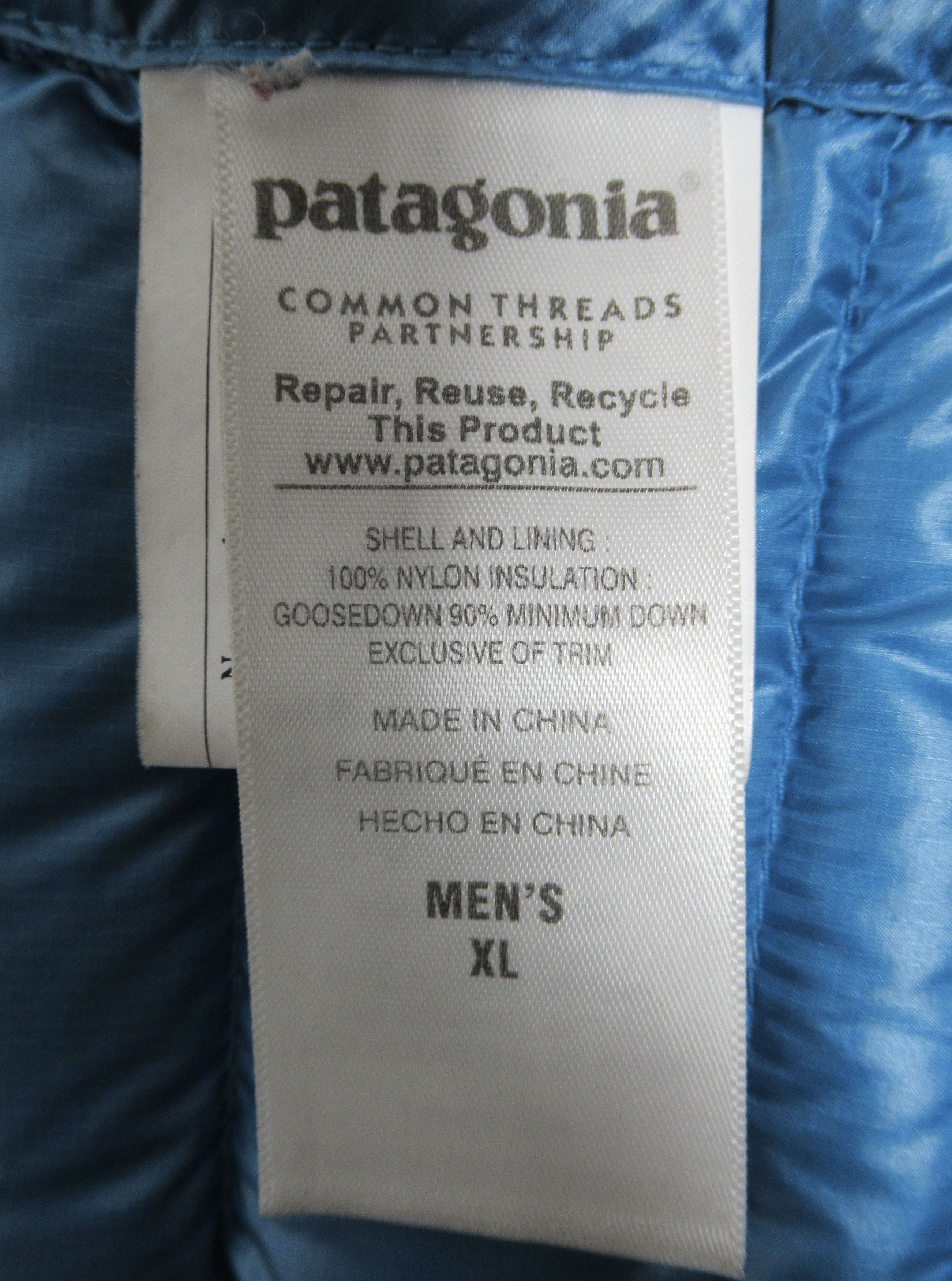 Patagonia Patagonia Ultralight Down Jacket UWTB 84757FA15 Size US XL / EU 56 / 4 - 9 Thumbnail