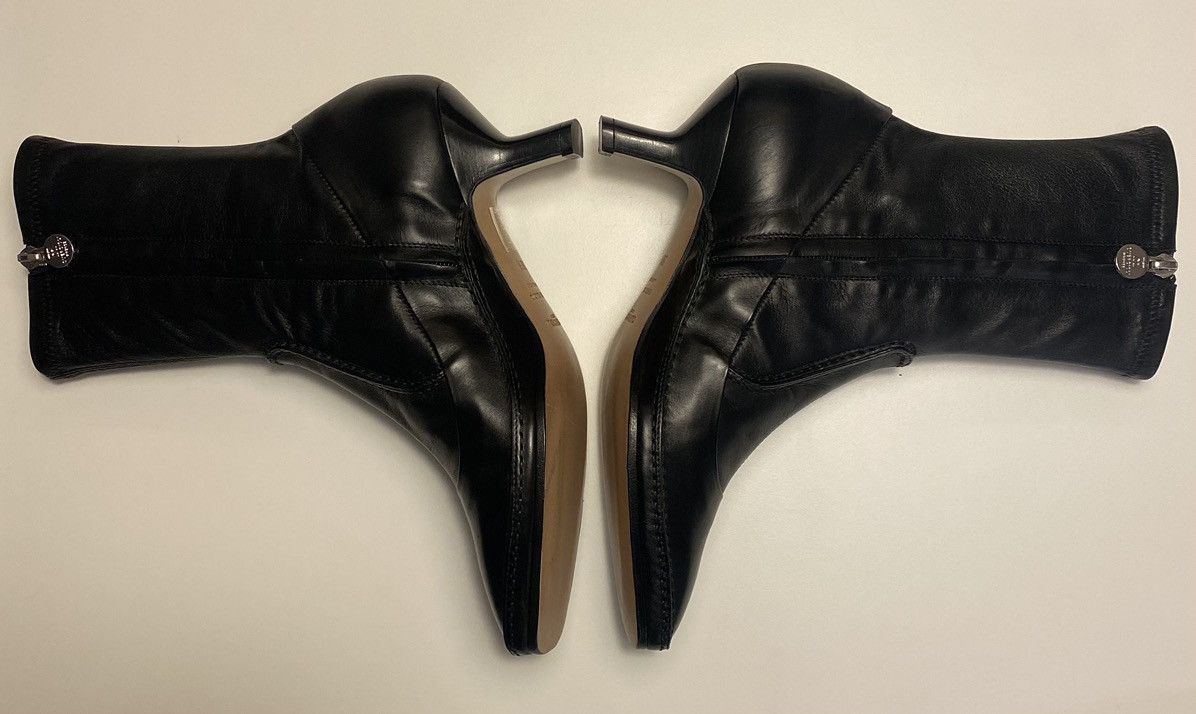 Quercioli Ankle boots in smooth calfskin and stretch nappa Size US 8.5 / IT 38.5 - 6 Thumbnail
