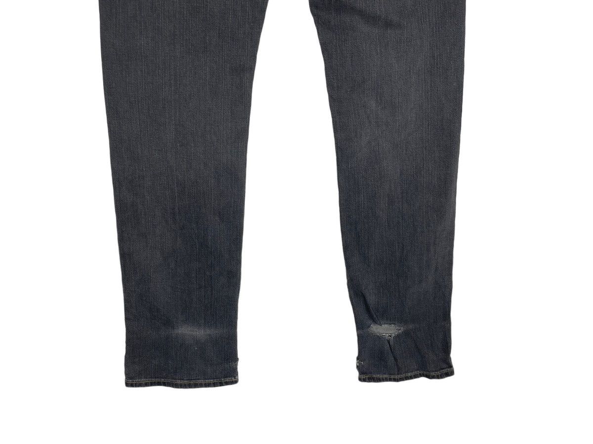 Japanese Brand WRANGLER FADED BLACK ZIPPER FLY JEANS W34 L44 Size US 34 / EU 50 - 14 Thumbnail