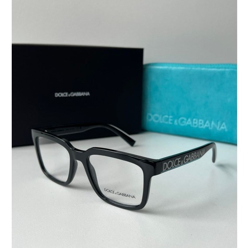 Dolce & Gabbana NEW Dolce Gabbana DG5101 Black Logo Eyeglasses Frames Size ONE SIZE - 1 Thumbnail