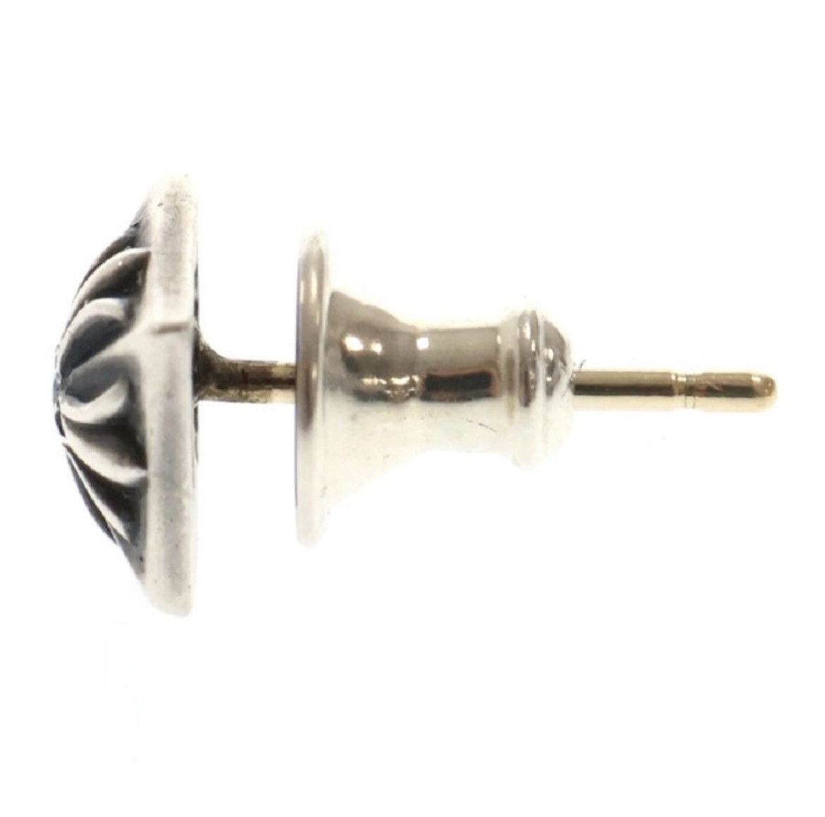 Chrome Hearts Chrome Hearts cross pyramid stud earring diamond Size ONE SIZE - 3 Thumbnail