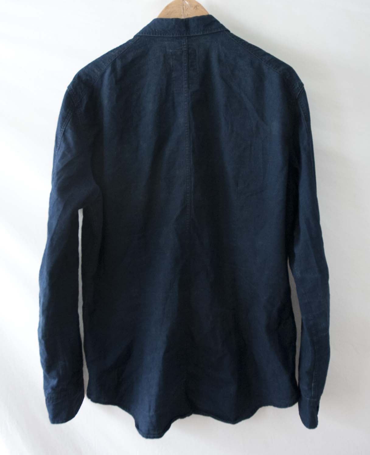 G-Star G Star Shirt Snap Button Size L /XL Dark Blue Size US XL / EU 56 / 4 - 7 Thumbnail