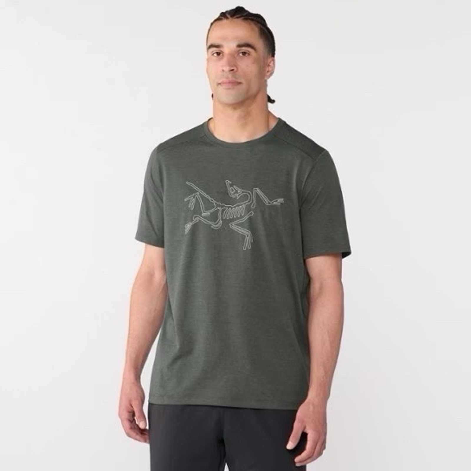 Arc'teryx NWT Arc'teryx Mens Cormac Logo Shirt T-shirt Black Heather L Size US L / EU 52-54 / 3 - 7 Thumbnail