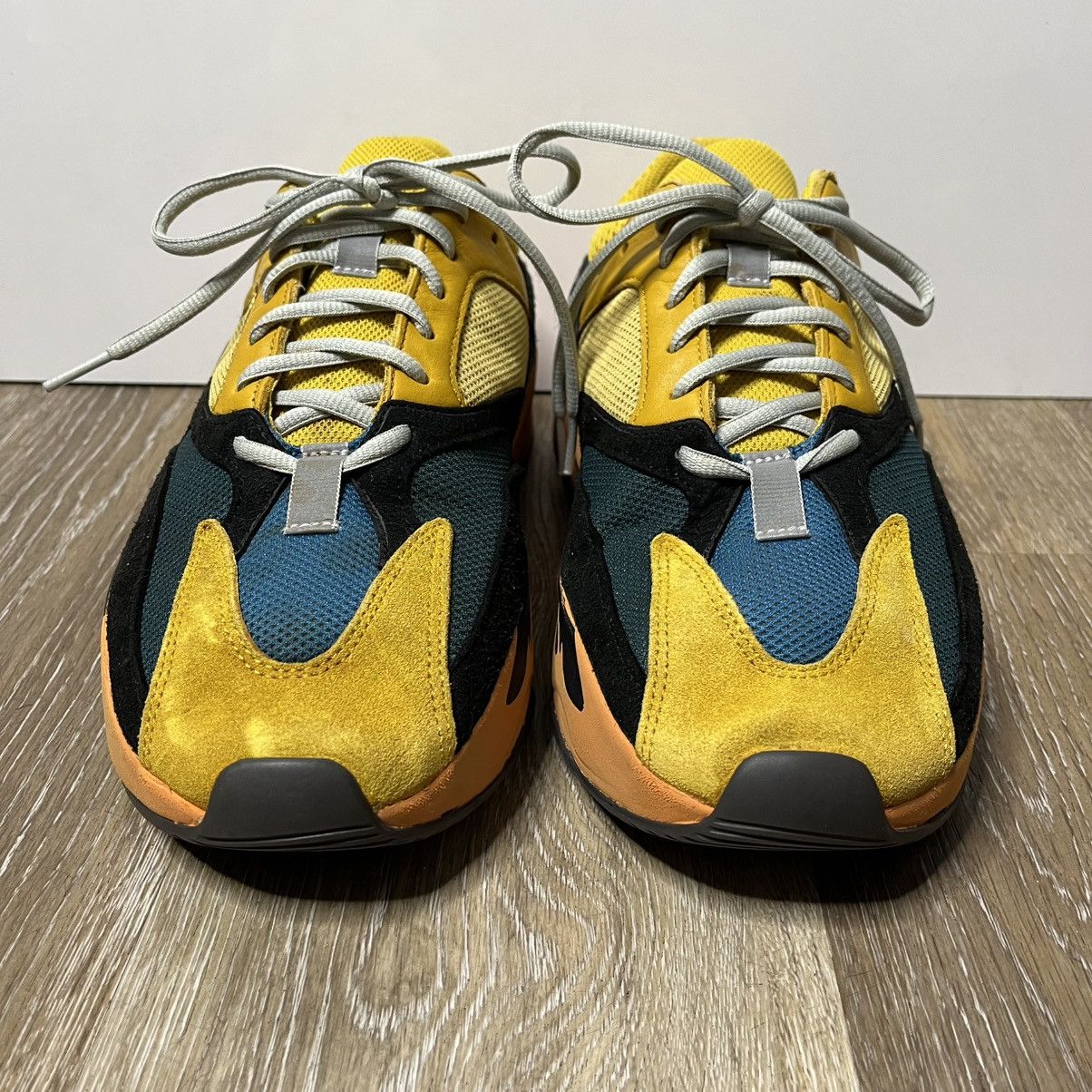Adidas sun yellow yeezy 700 Size US 10.5 / EU 43-44 - 4 Thumbnail
