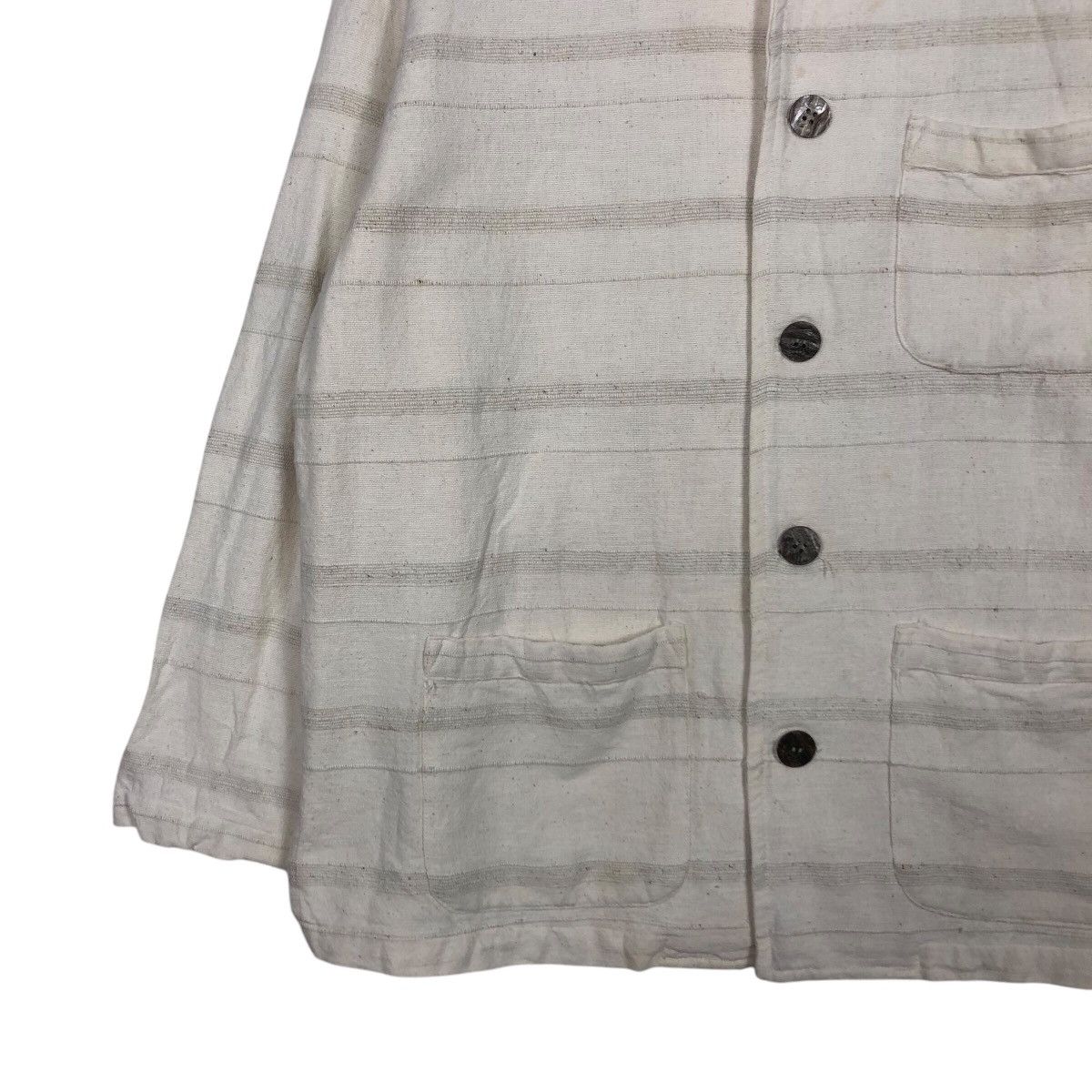 45rpm 📌Vintage Chore Jacket Button Striped Design Milagosta India Size US M / EU 48-50 / 2 - 5 Thumbnail