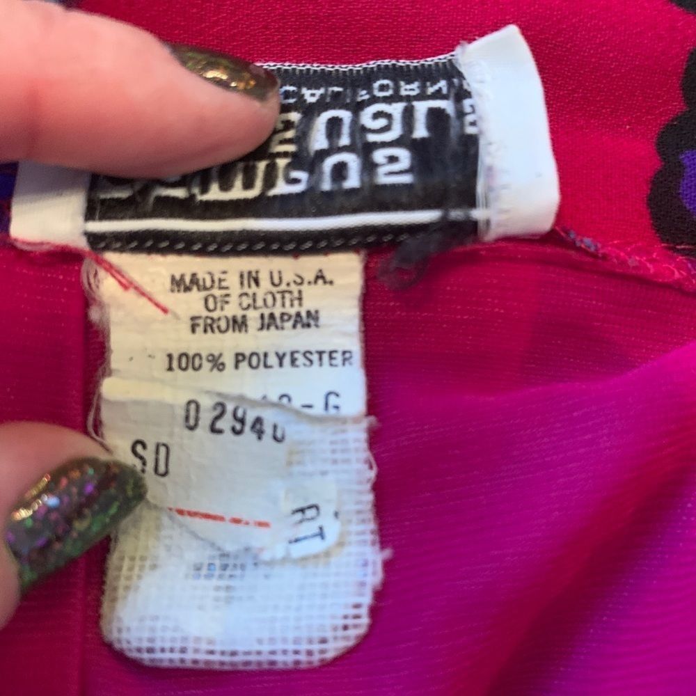 Vintage Vintage Campus Casuals of California Skirt Pleated Fuchsia P Size 28" / US 6 / IT 42 - 8 Thumbnail