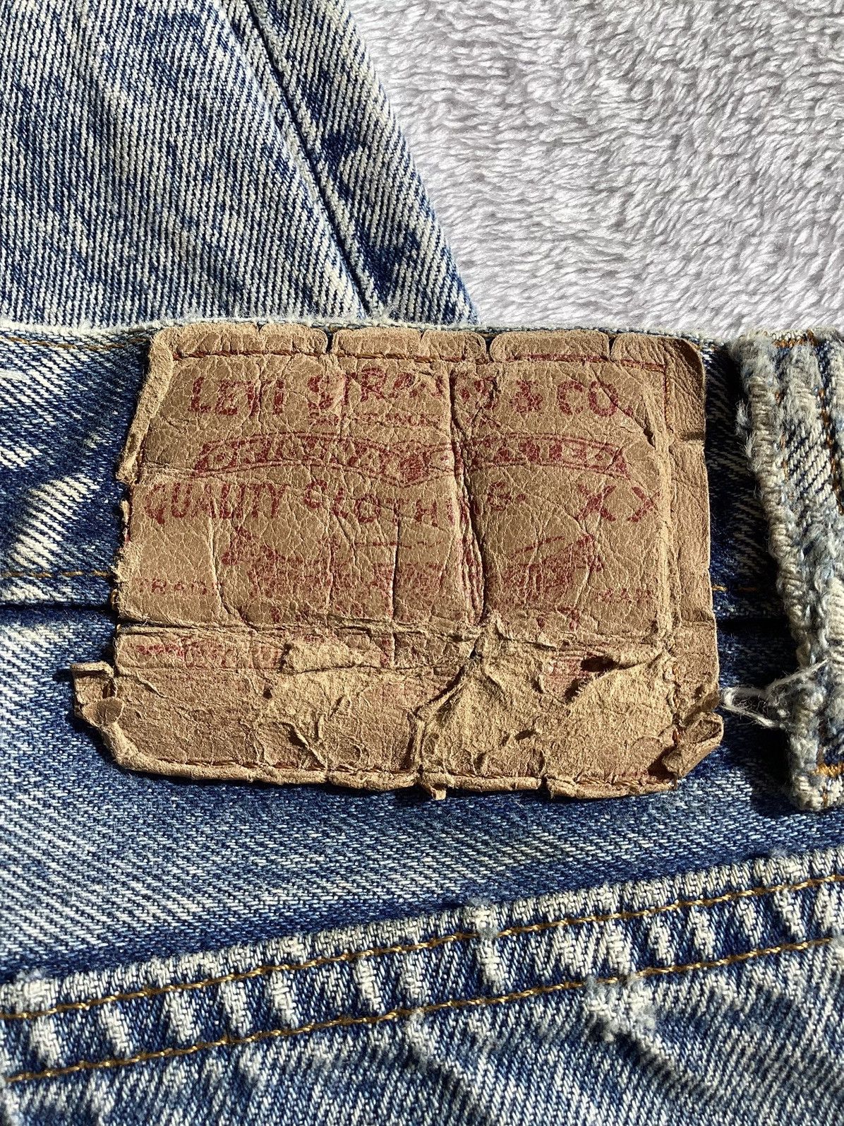 Levi's × Levi's Vintage Clothing × Vintage Vintage 1988-95 Levi’s XX USA made button fly pants Size US 38 / EU 54 - 3 Thumbnail