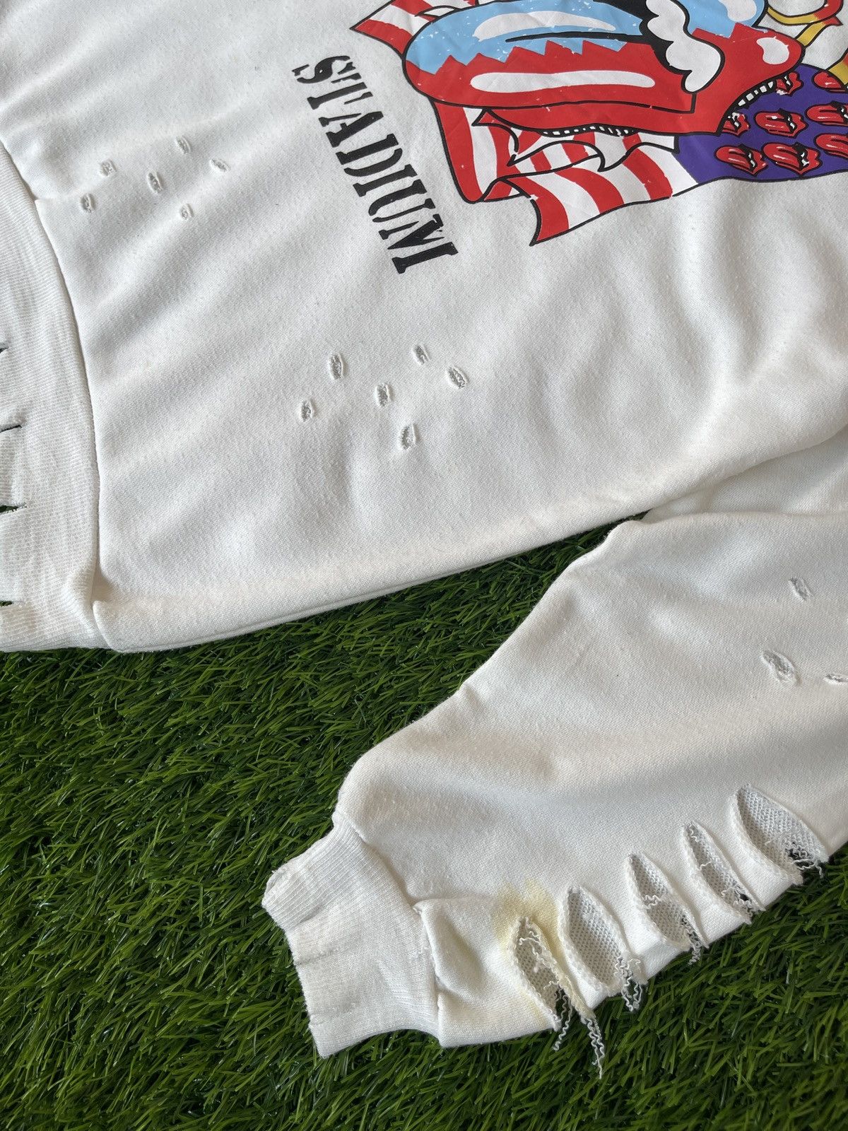 The Rolling Stones Rarest Vintage 90s🔥The Rolling Stone🔥Thrashed Sweatshirt Size US XL / EU 56 / 4 - 10 Thumbnail