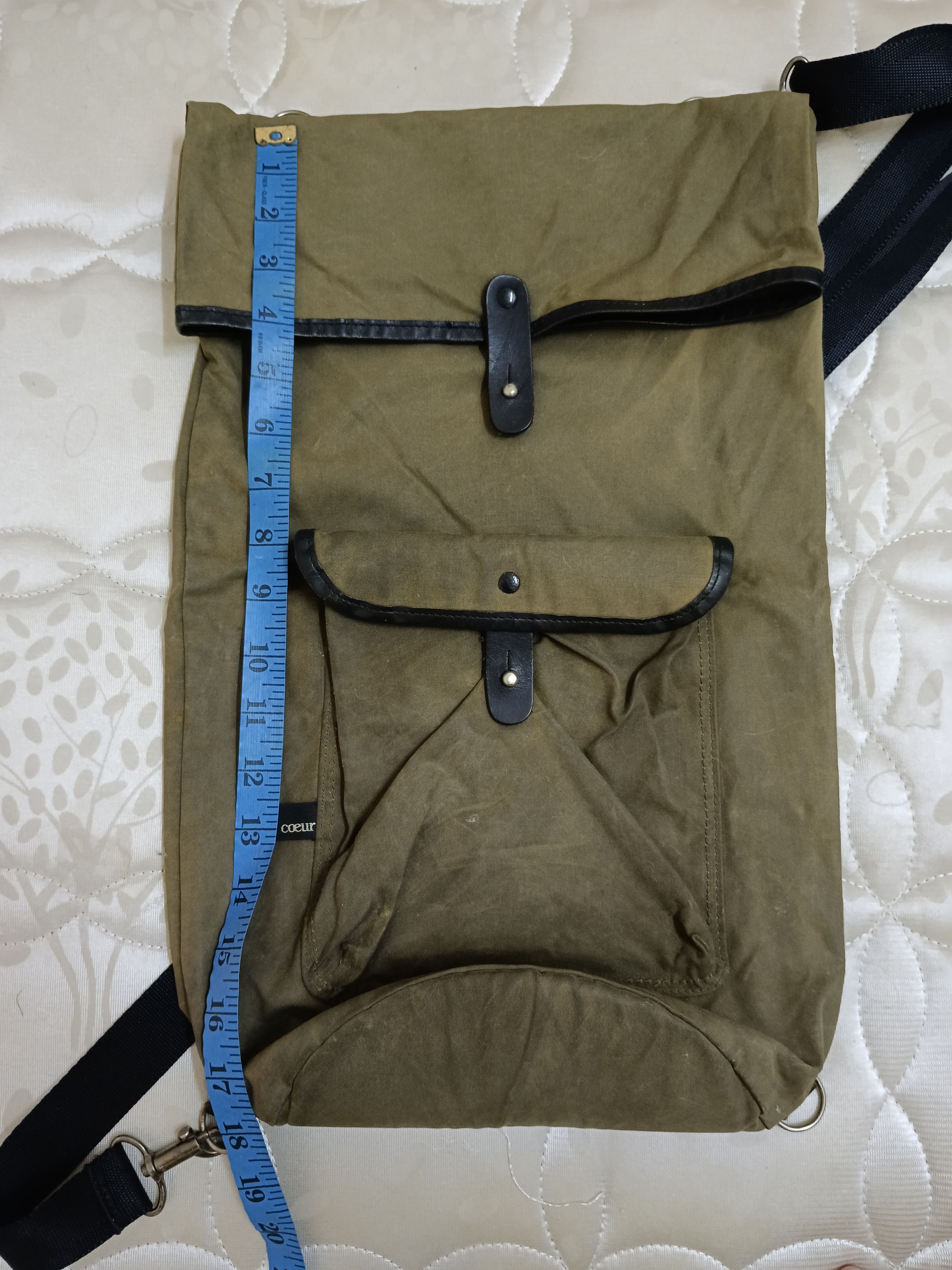 Other COEUR WAXED TWO WAYS BAG Size ONE SIZE - 9 Thumbnail