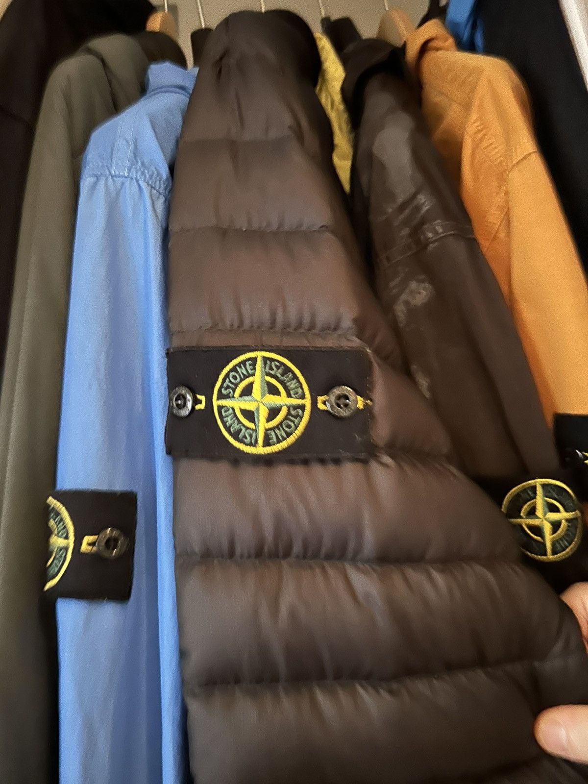 Stone Island #StoneIsland down puffer light jacket Size US L / EU 52-54 / 3 - 8 Thumbnail