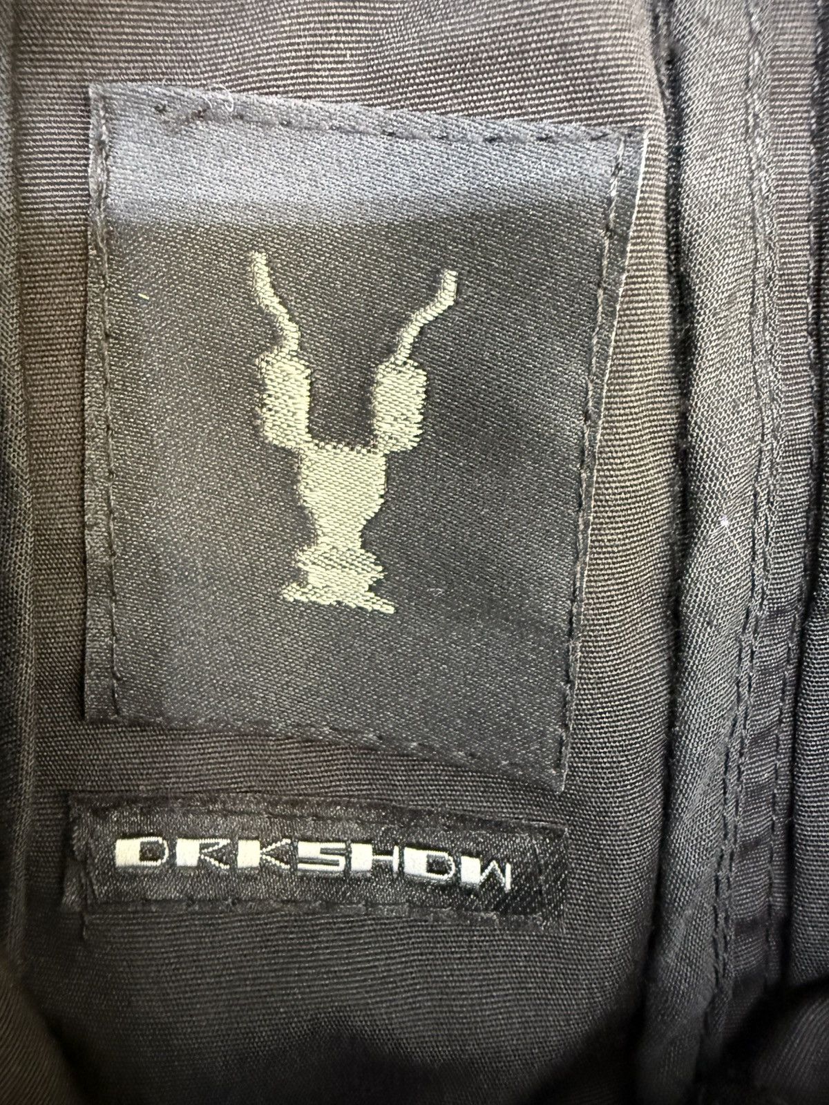 Rick Owens Drkshdw Rick owens DrkShsw Pusher side button pants Size US 33 - 4 Thumbnail
