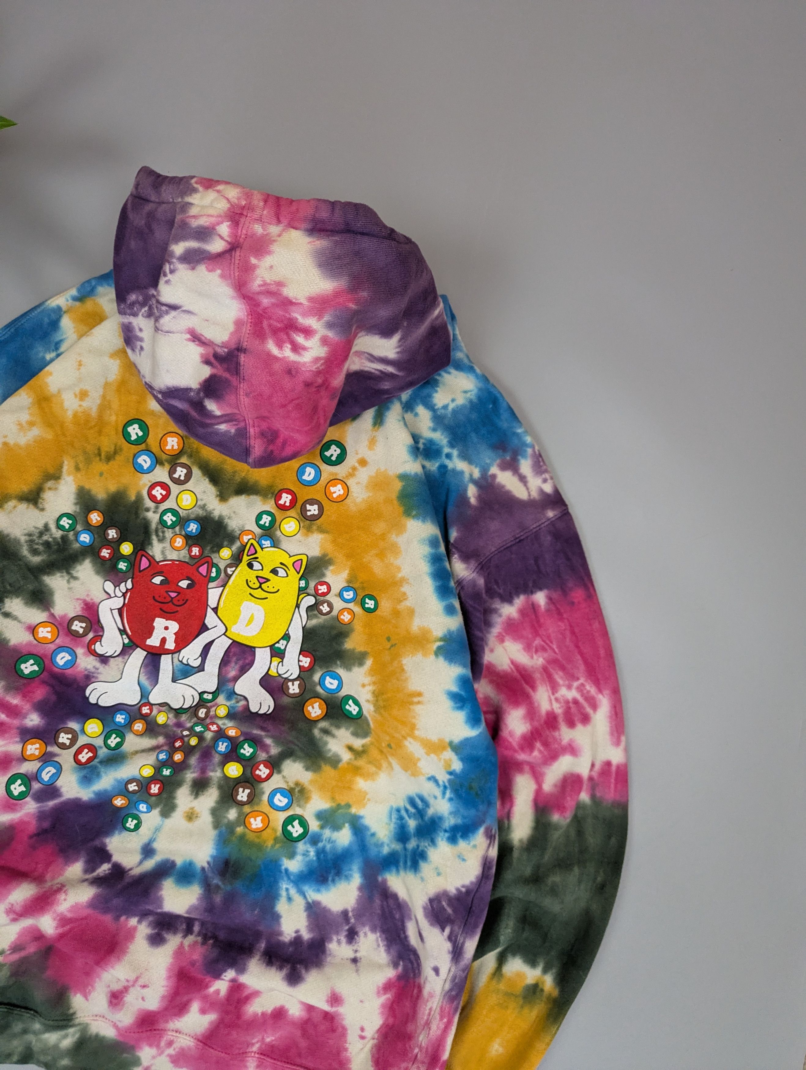 RIPNDIP RipNDip Tie Dye Hoodie – Lord Nermal Graphic Streetwear Size US L / EU 52-54 / 3 - 16 Thumbnail