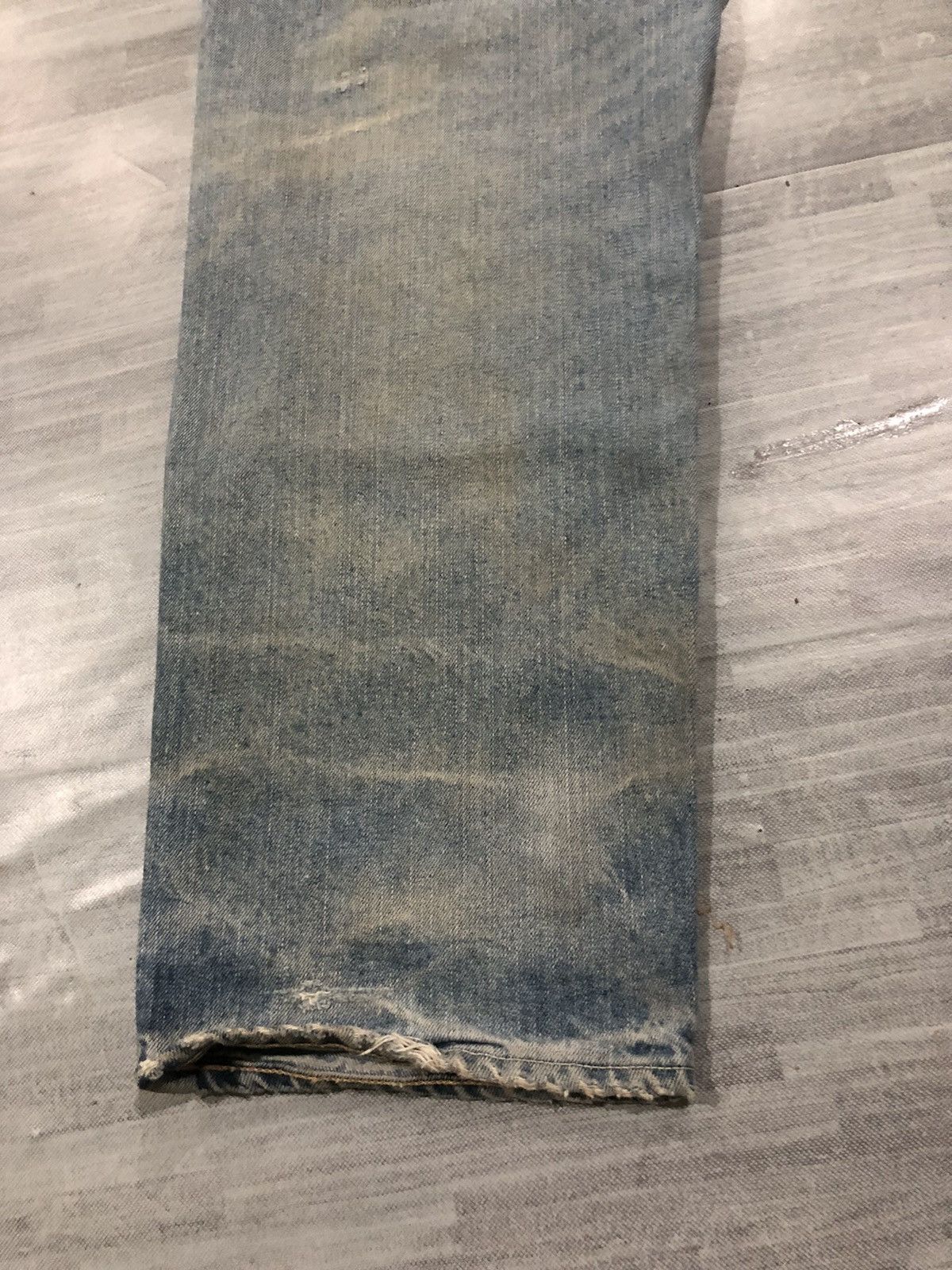 FDMTL × Vintage Vintage Scanner Fundamental Flare Jeans Disteressed Size US 35 - 15 Thumbnail