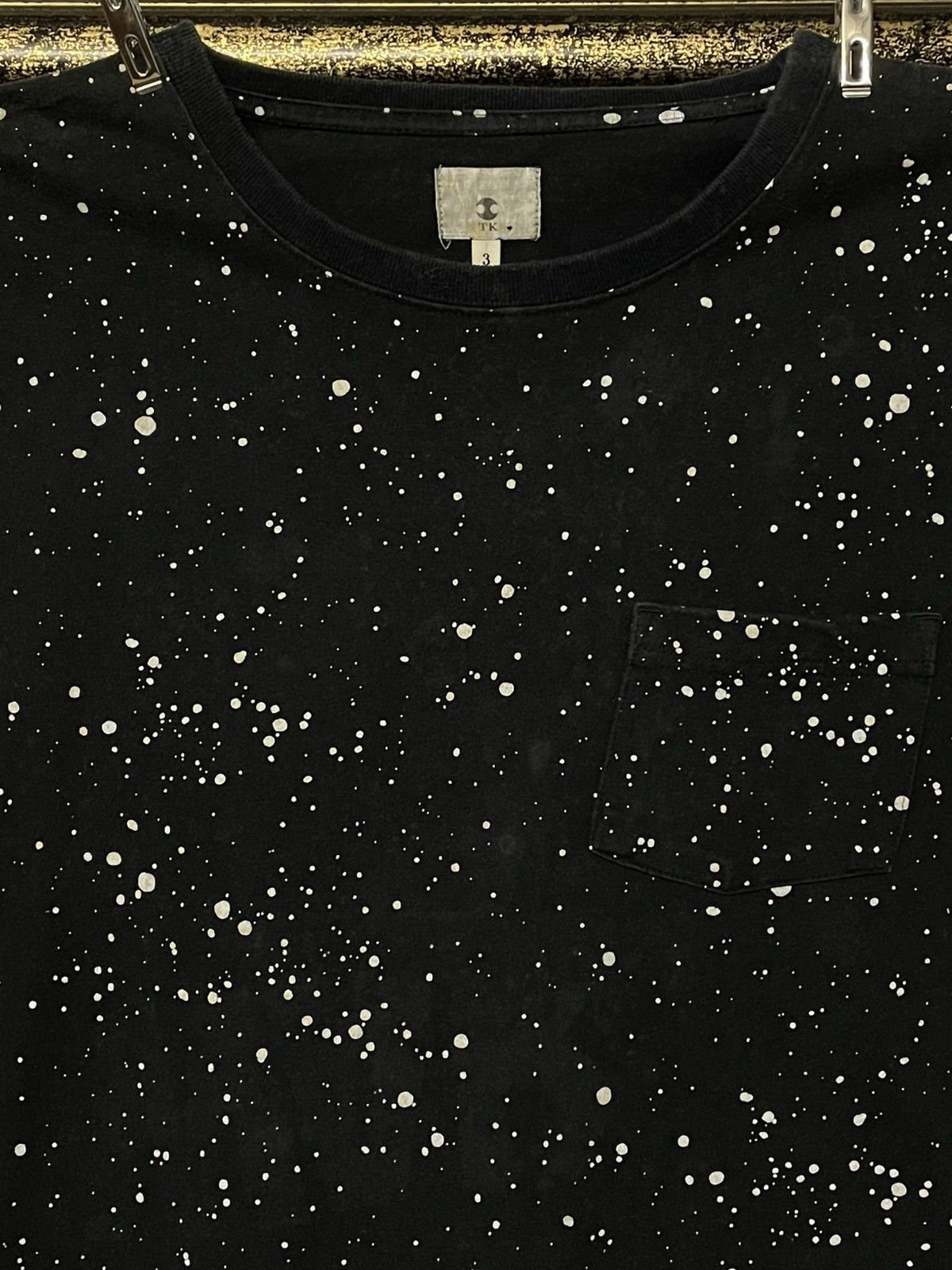 Takeo Kikuchi Vintage 1990s Japan Designer Takeo Kikuchi Iconic Splash Tee Size US M / EU 48-50 / 2 - 3 Thumbnail