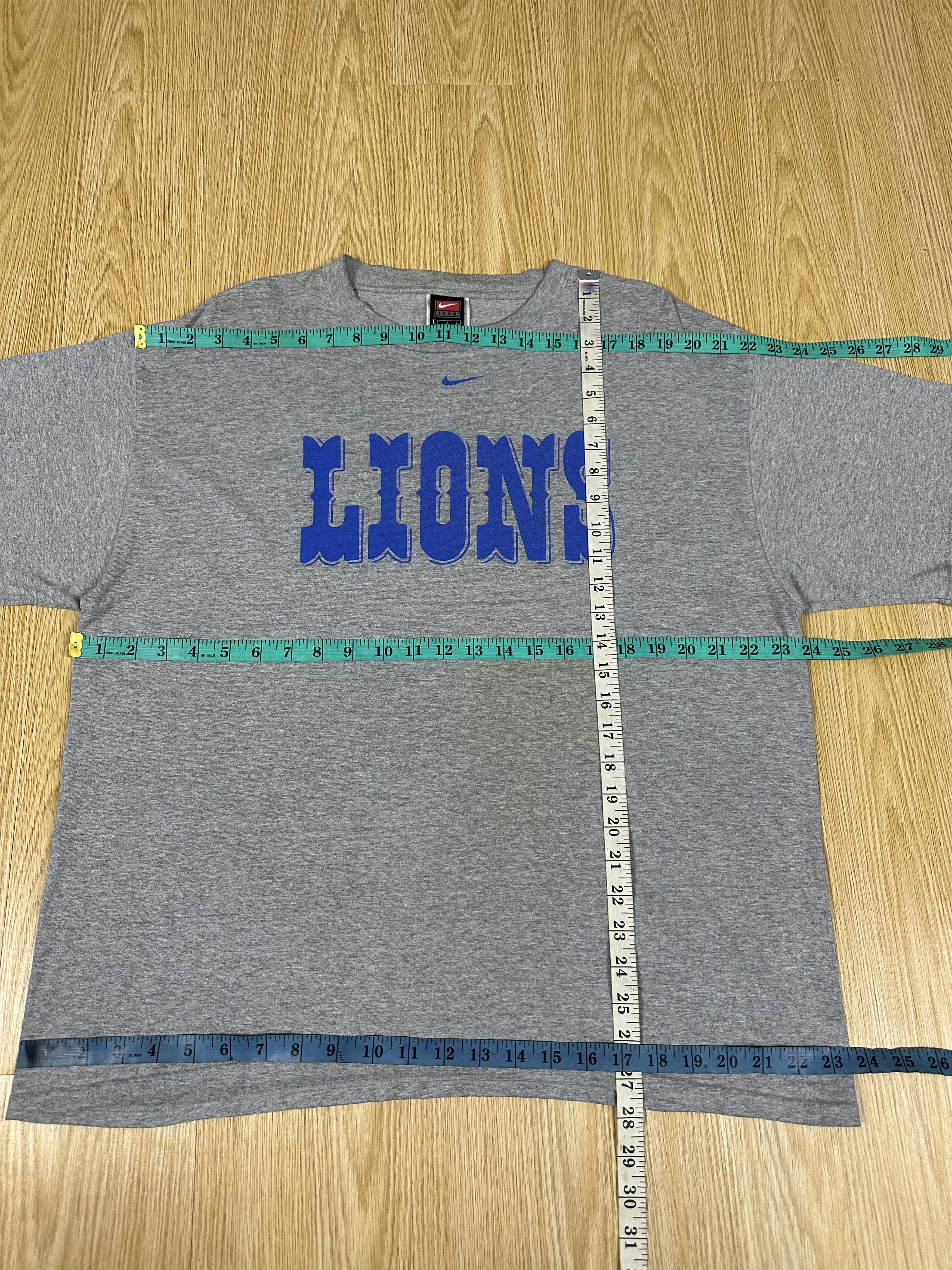 Nike × Vintage Vintage Nike Lions Club Center Swoosh Logo A341 Size US L / EU 52-54 / 3 - 4 Thumbnail