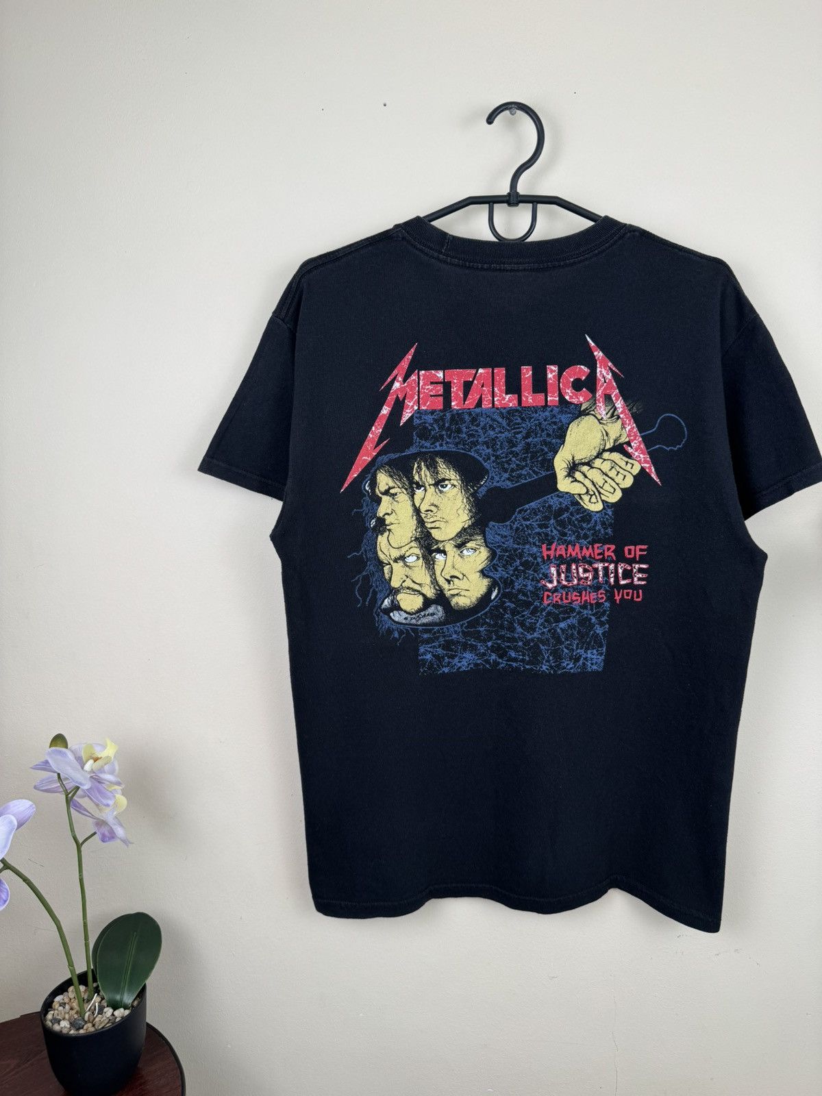 Other Metallica T shirt And Justice For All Rock Band Sz M Black Size US M / EU 48-50 / 2 - 9 Thumbnail