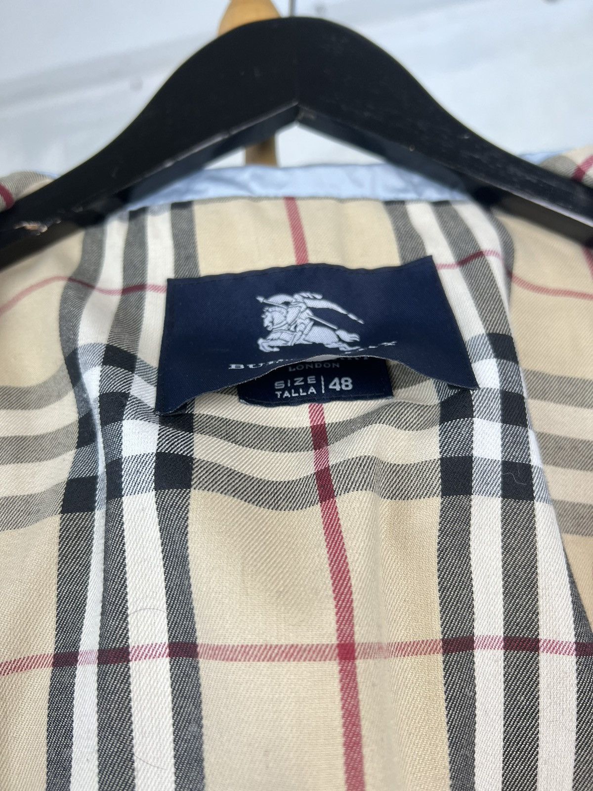 Burberry Burberry Blue Nova Check Quilted Jacket Size S - M 48 Size M / US 6-8 / IT 42-44 - 9 Thumbnail