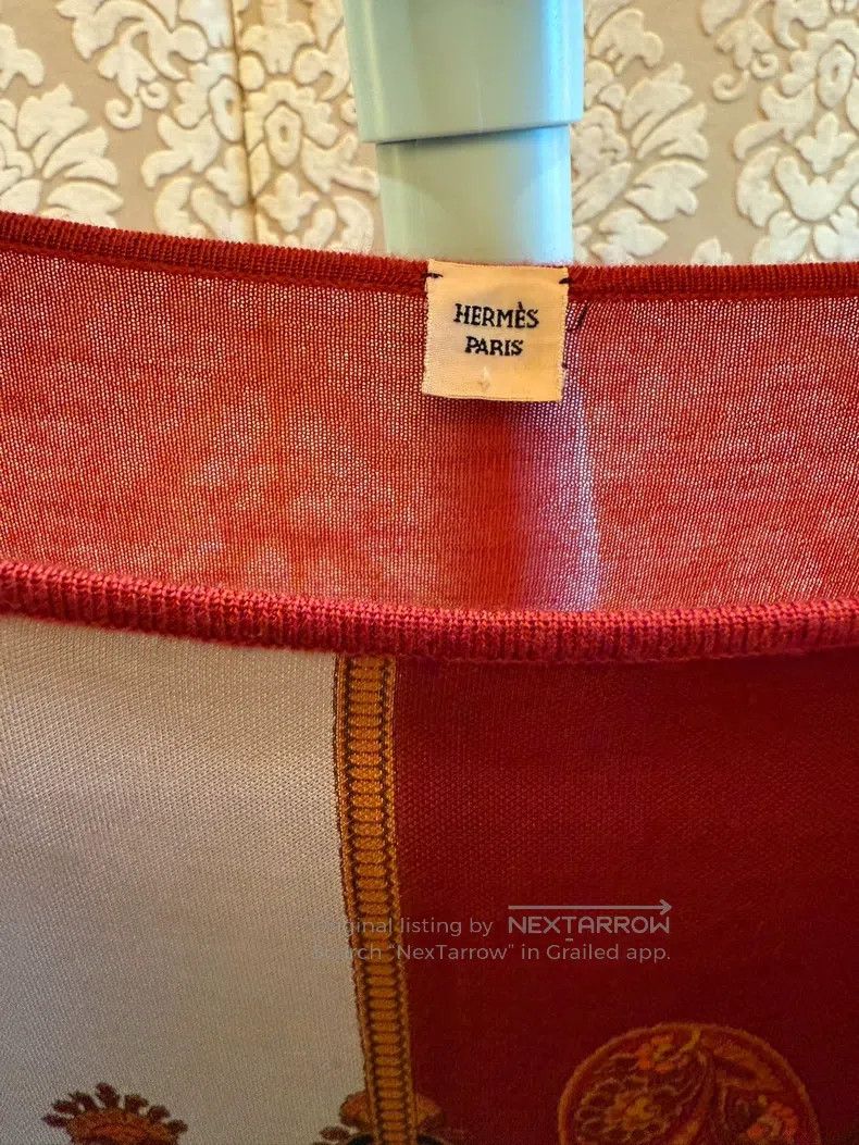 Hermes Hermes Showpiece Silk and Cashmere Blend Sweater Size XS / US 0-2 / IT 36-38 - 6 Thumbnail