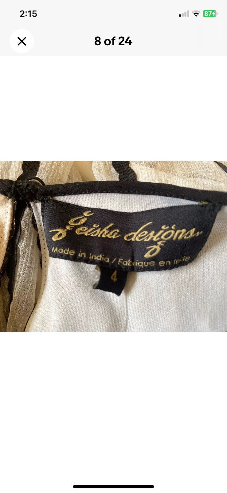 Anthropologie Anthropologie Geisha Designs Martinique Halter Dress Size 4 Size S / US 4 / IT 40 - 8 Thumbnail