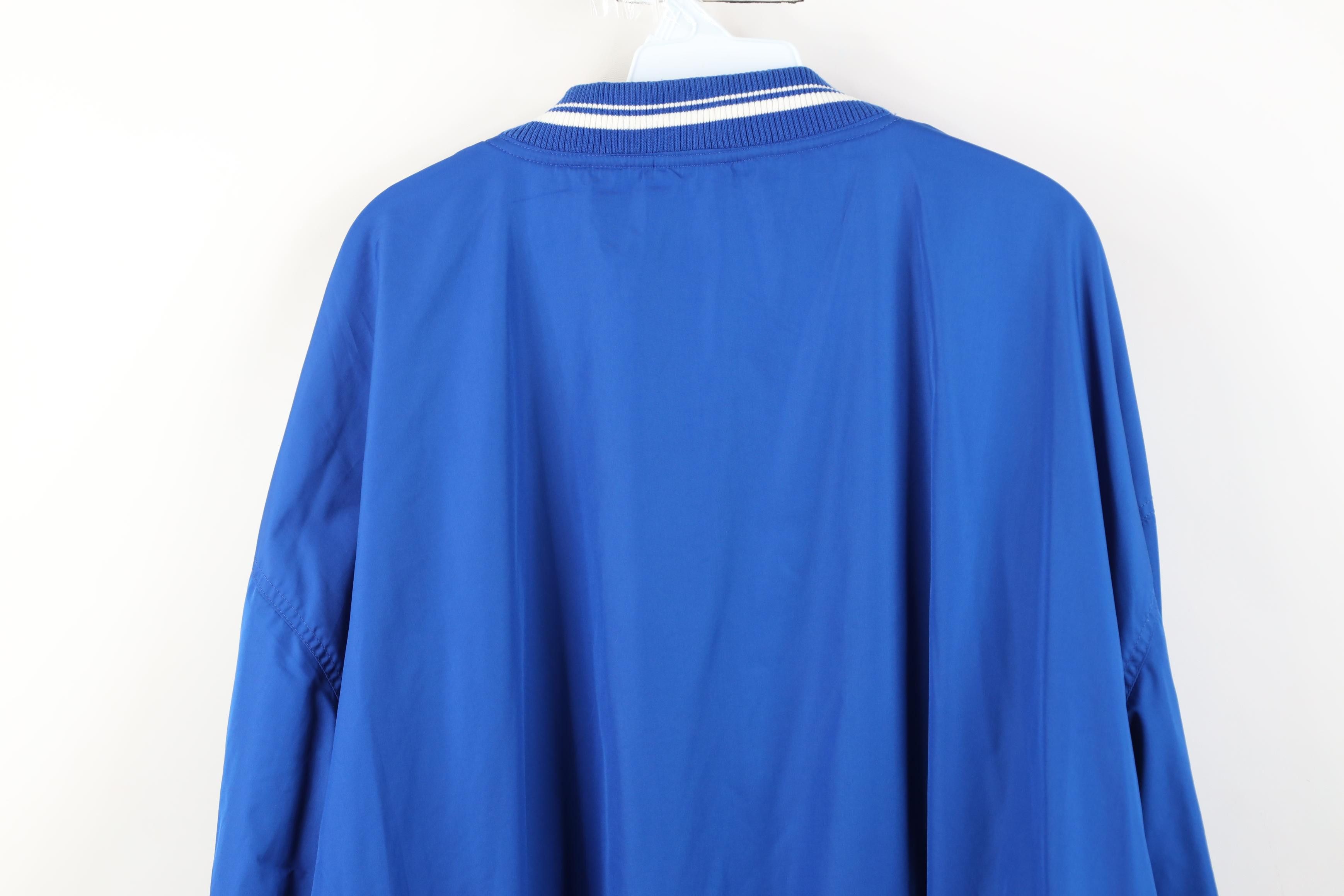 Reebok Vintage 90s Reebok Lined Pullover Windbreaker Jacket Blue Size US XXL / EU 58 / 5 - 14 Thumbnail